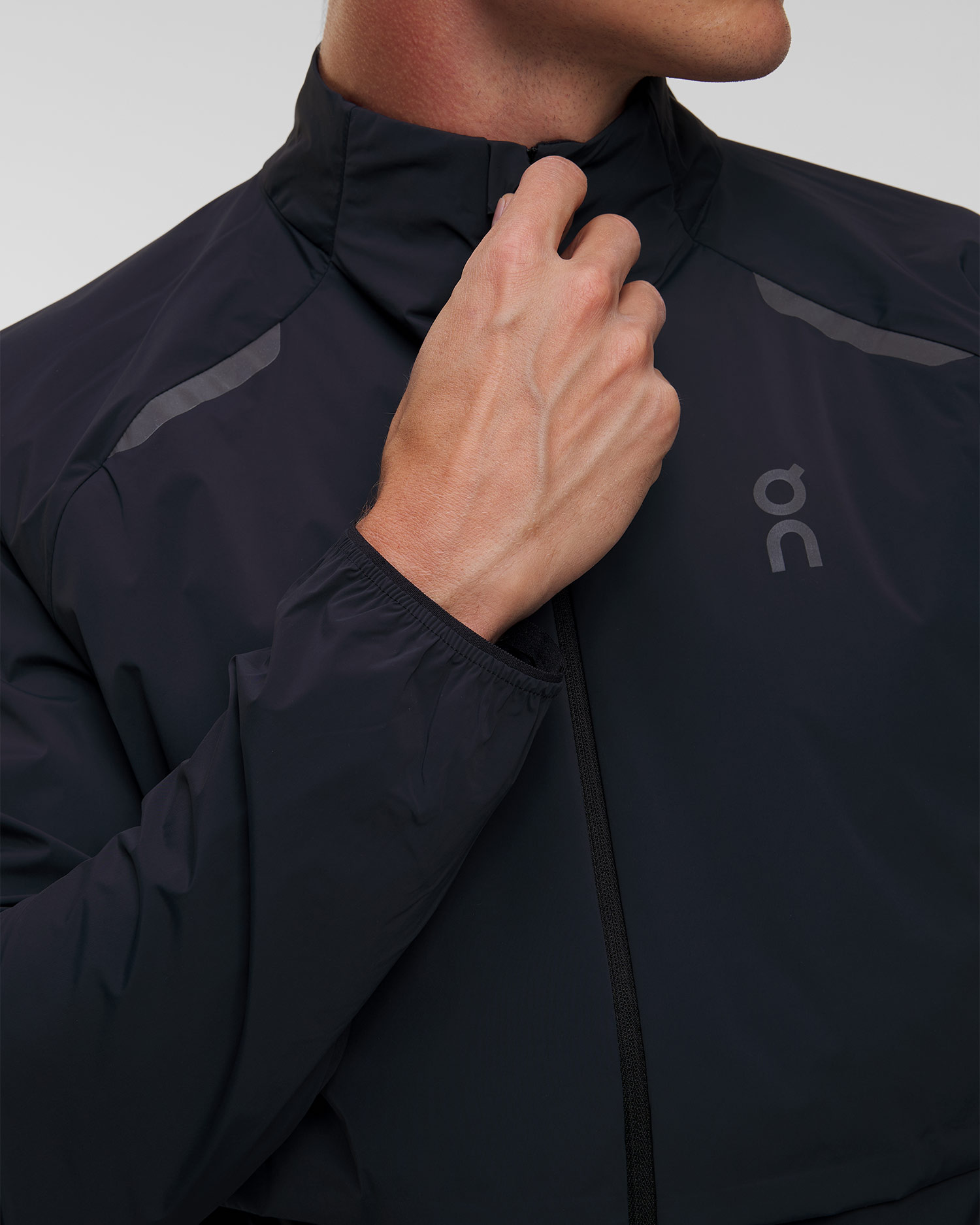 Jachetă izolată de alergare pentru bărbați On Weather Jacket Insulated