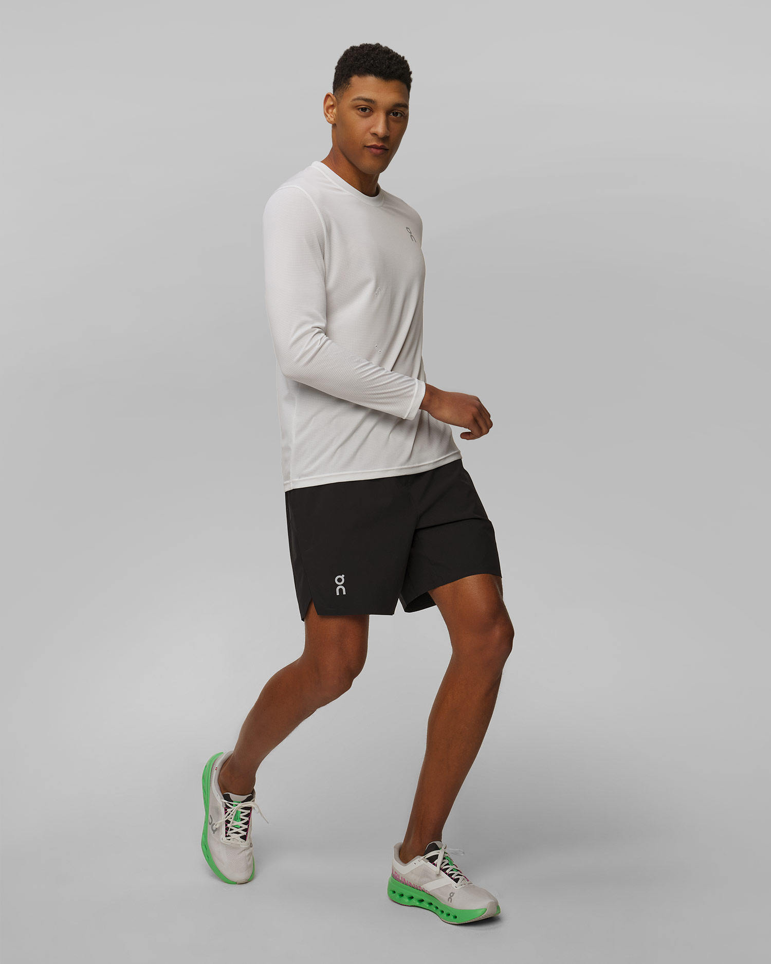 Černé pánské sportovní šortky On Train Shorts