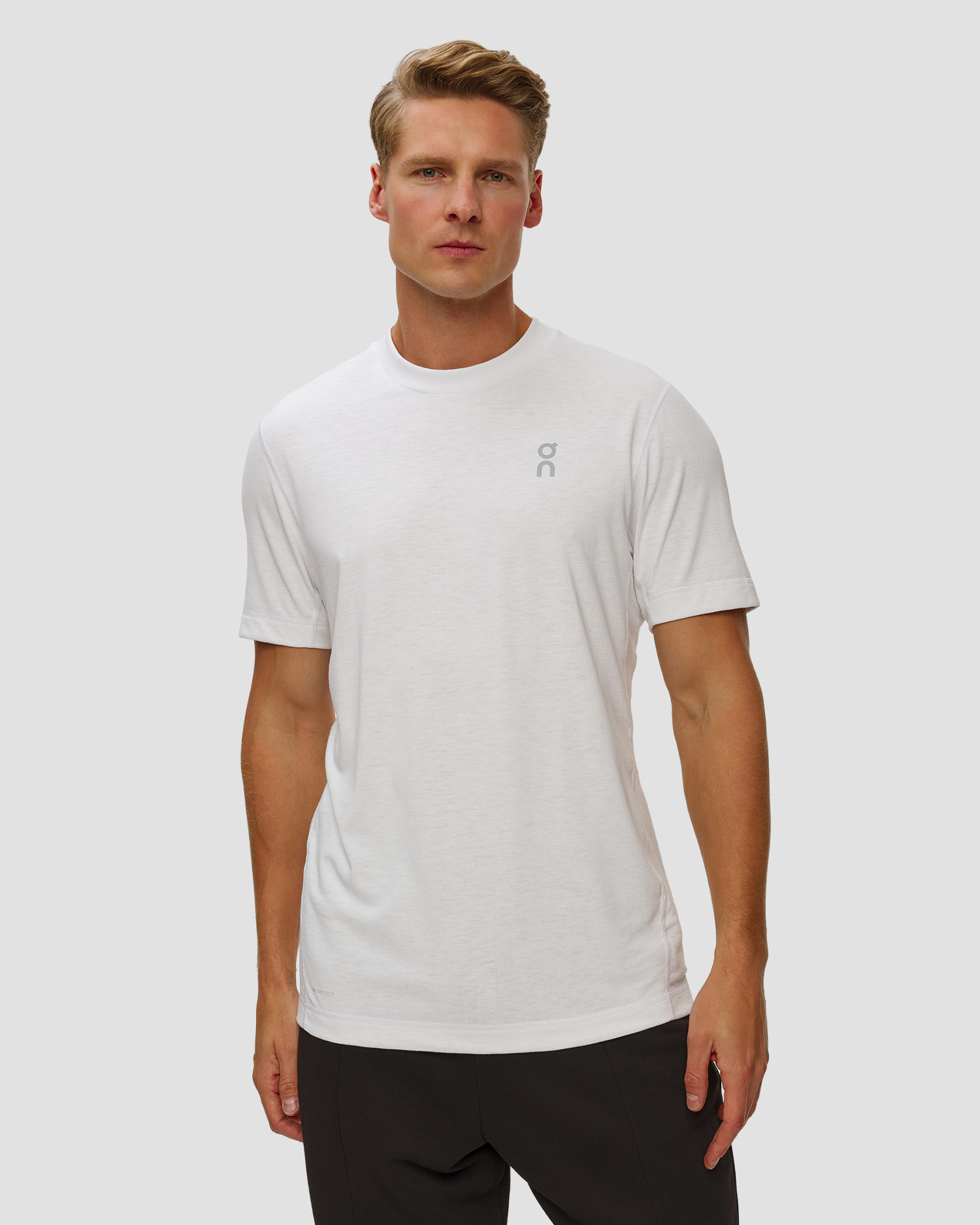 T-shirt tecnica da uomo On Train-T bianca