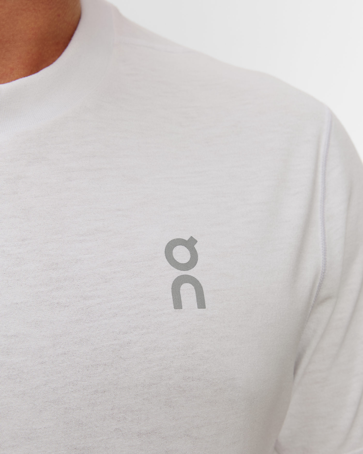 T-shirt tecnica da uomo On Train-T bianca