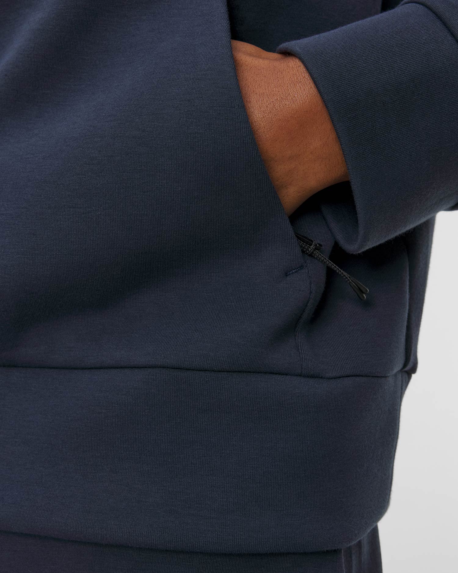Pánska mikina On Focus Tech Hoodie modrá