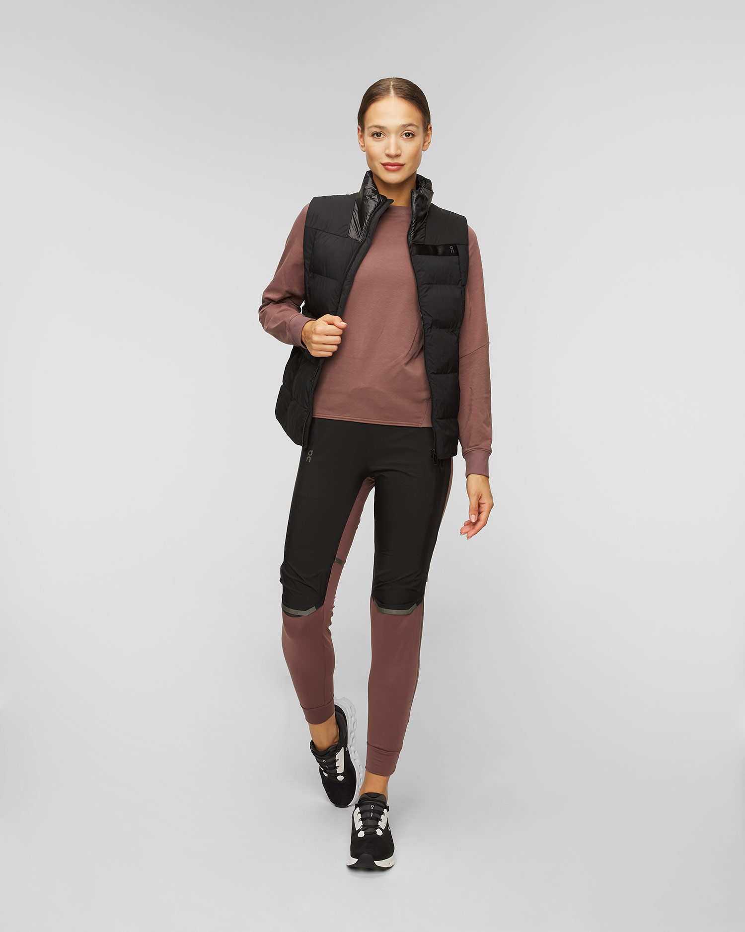 Women's insulated gilet On Challenger