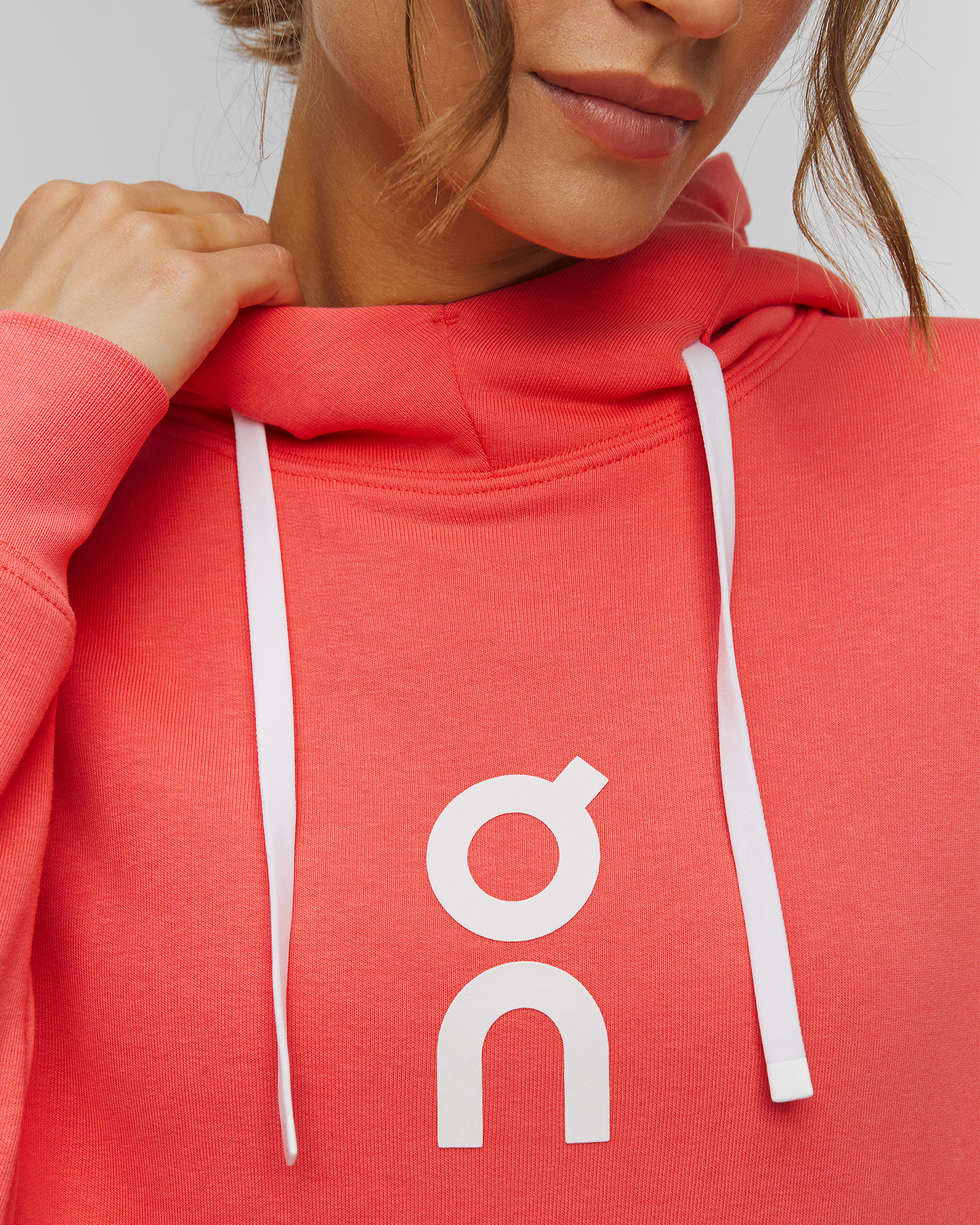 On Club Hoodie Damen-Sweatshirt in Pink