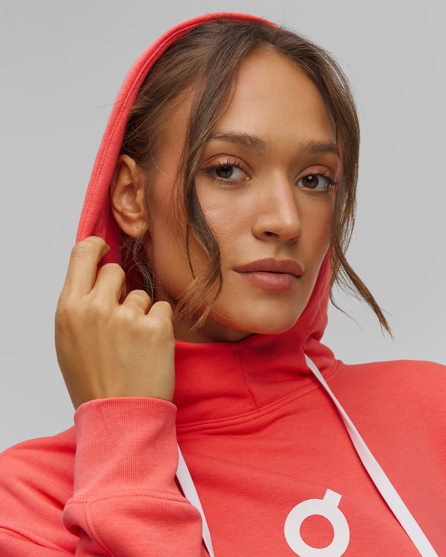 On Club Hoodie Damen-Sweatshirt in Pink
