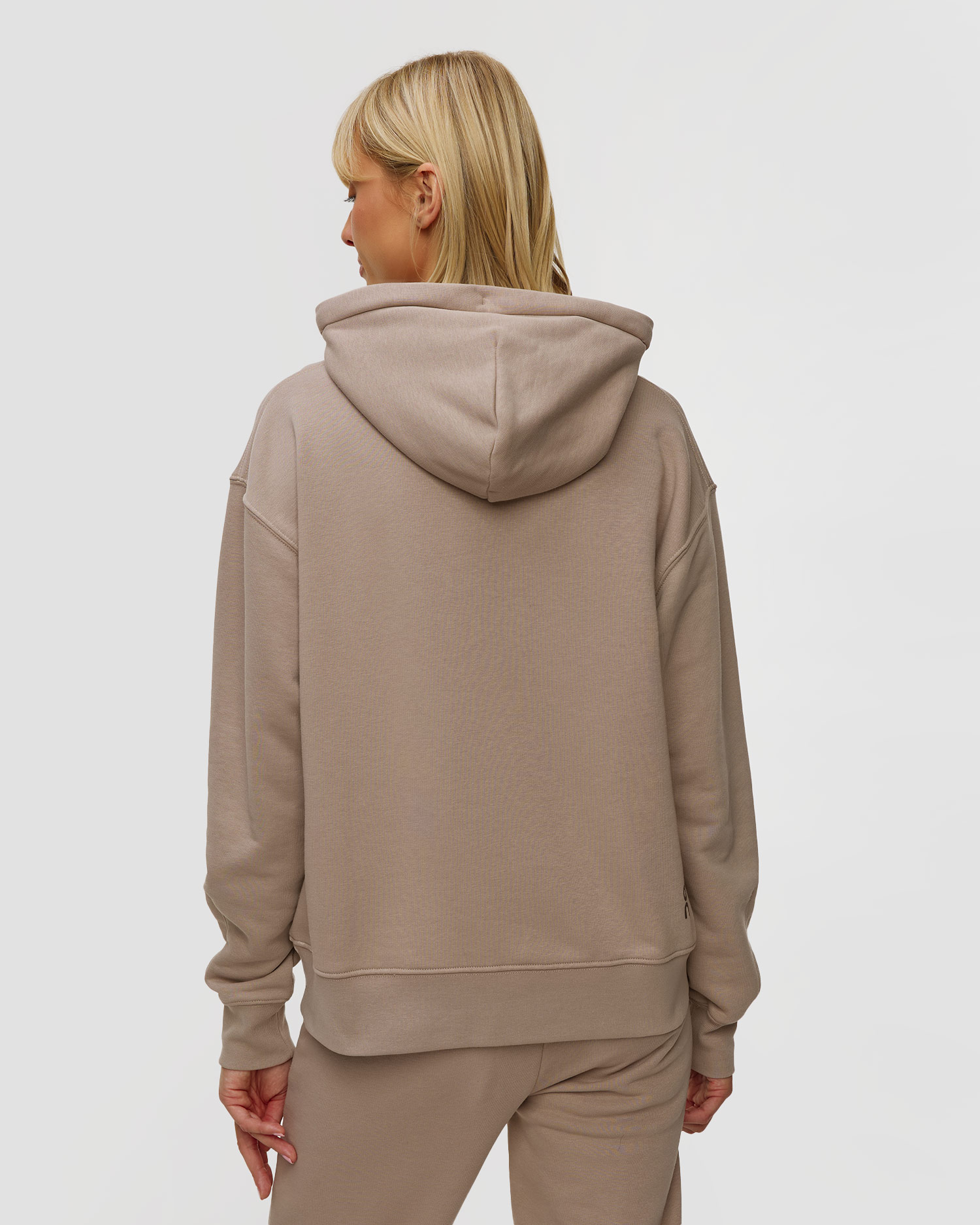 On Club Hoodie Damen-Sweatshirt mit Kapuze in Beige