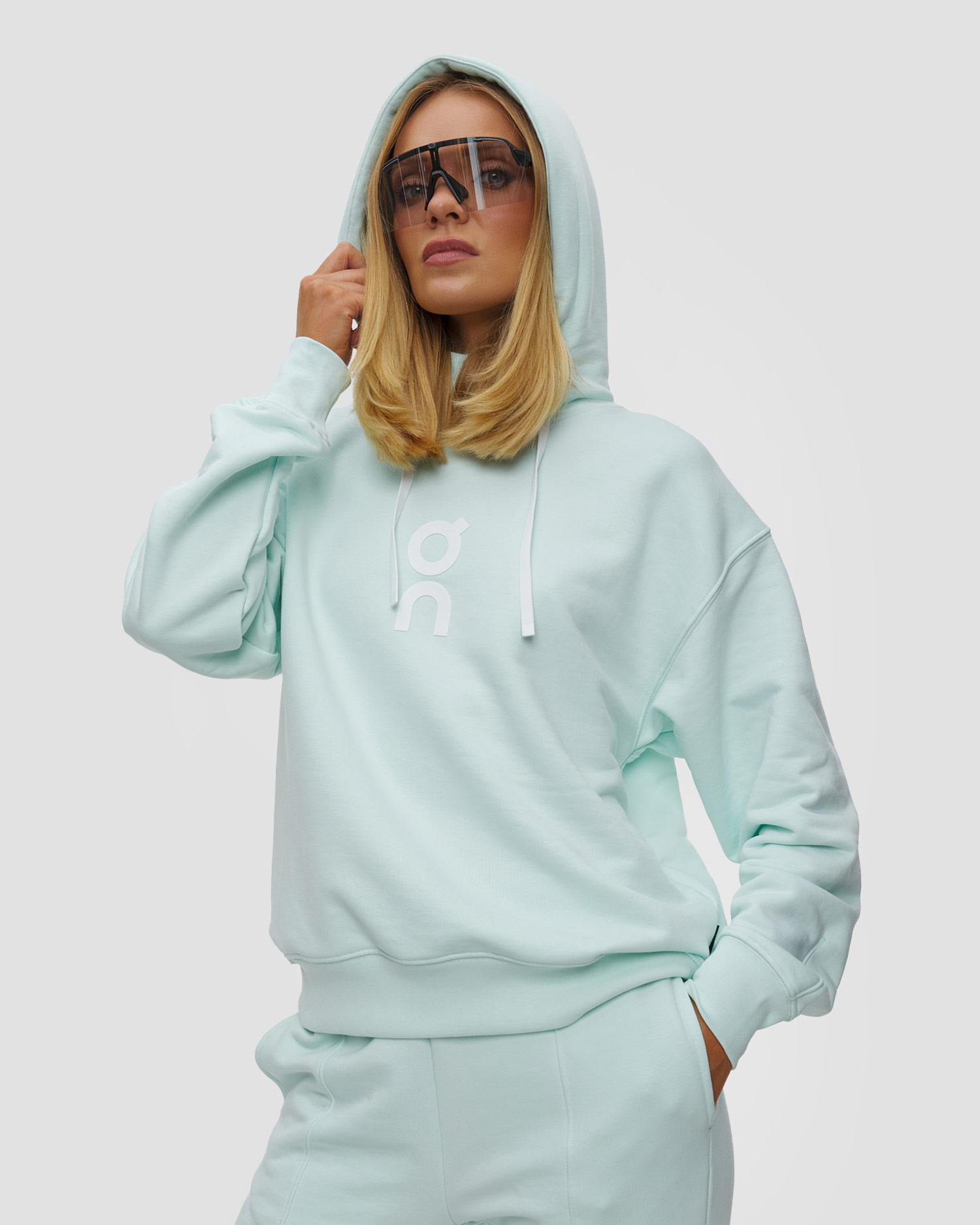 Felpa con cappuccio da donna On Club Hoodie