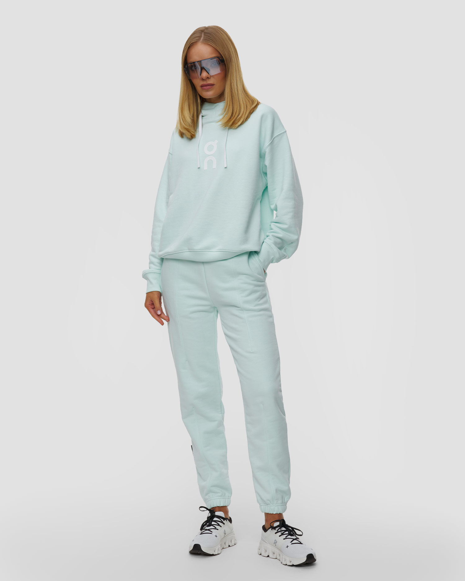 Felpa con cappuccio da donna On Club Hoodie