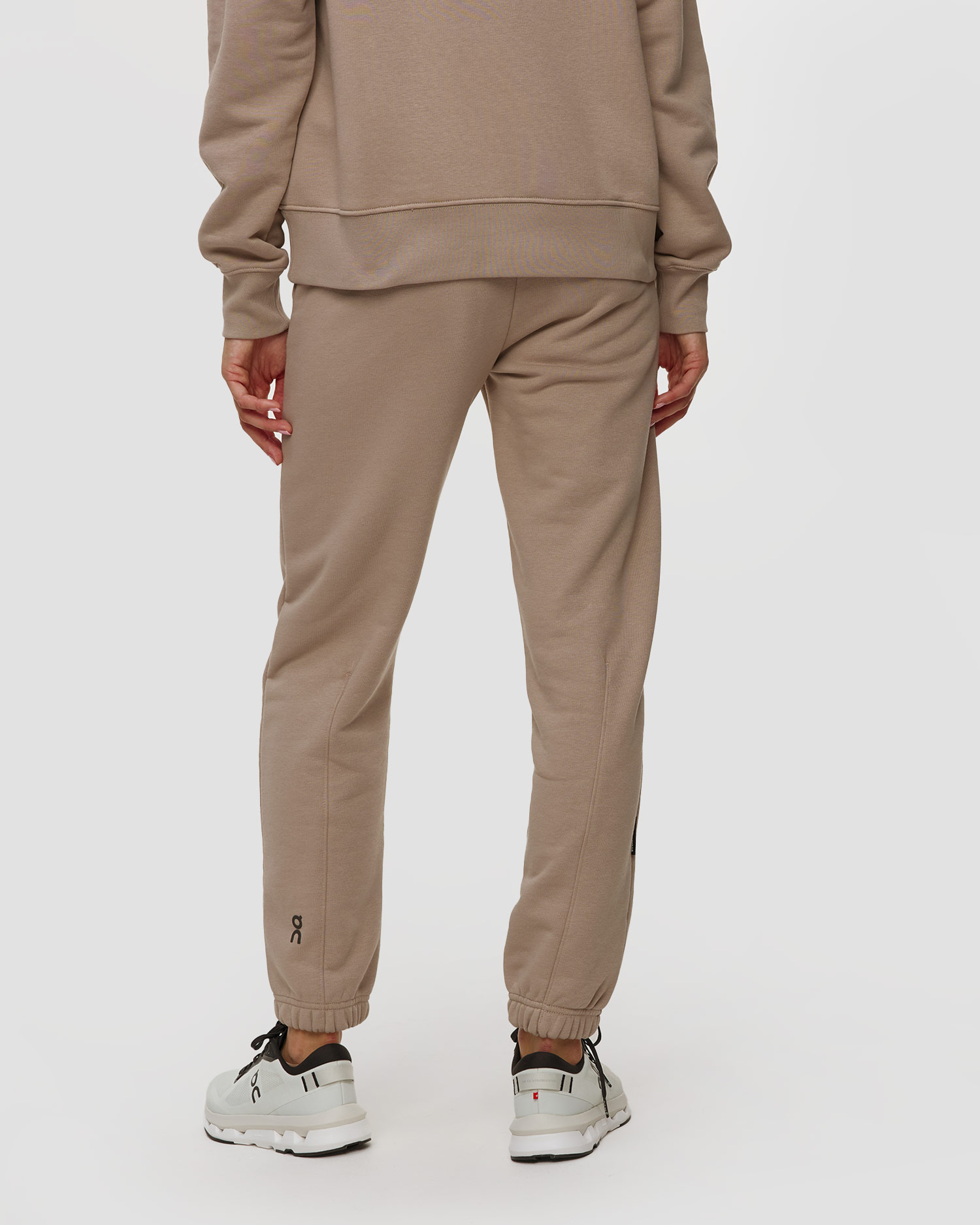 Pantalon de survêtement beige pour femmes On Club Pants