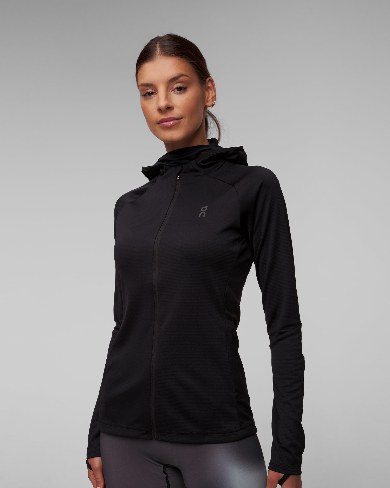 Felpa con cappuccio da donna On Running Climate Zip Hoodie