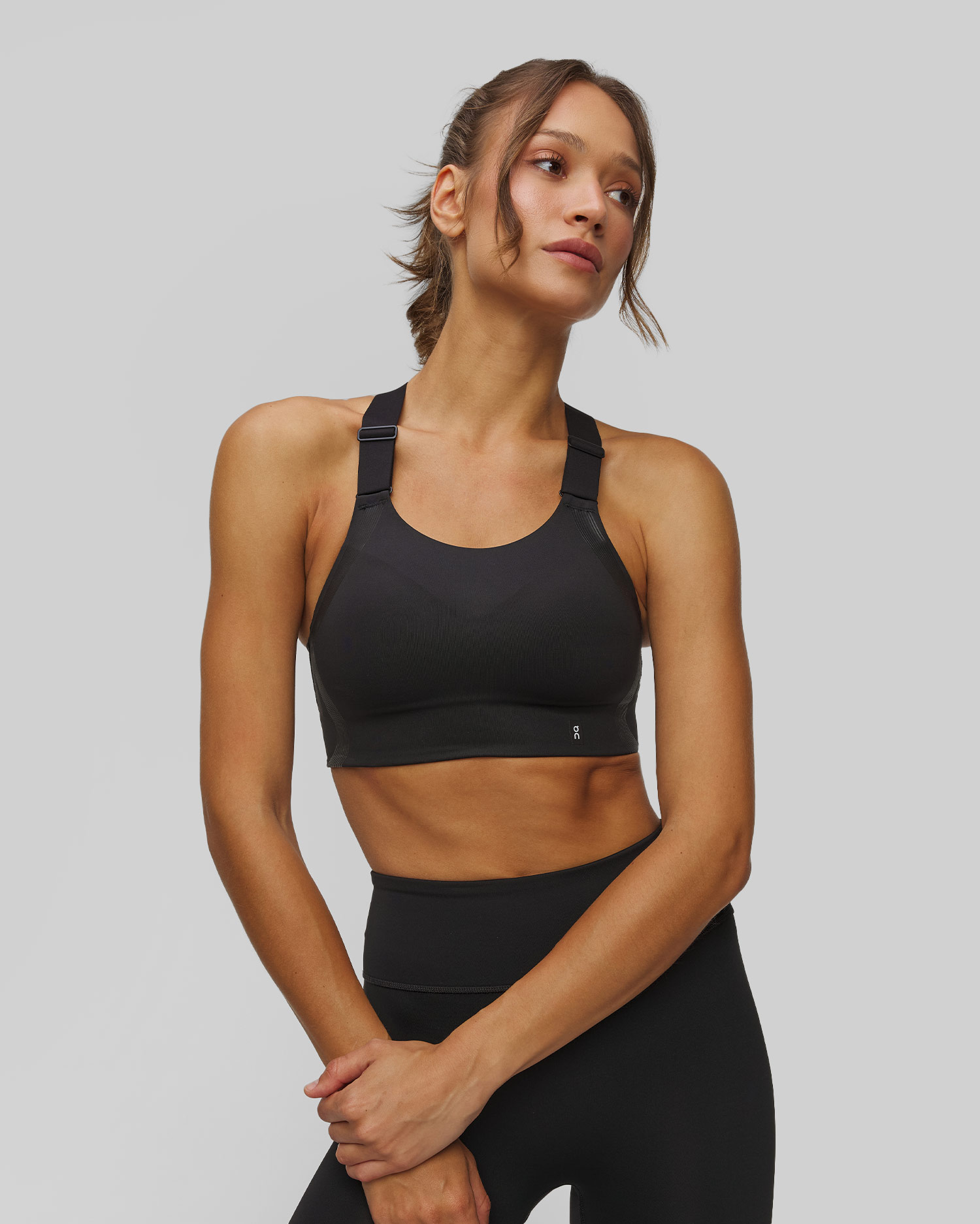 Reggiseno sportivo On Performance Flex Bra nero