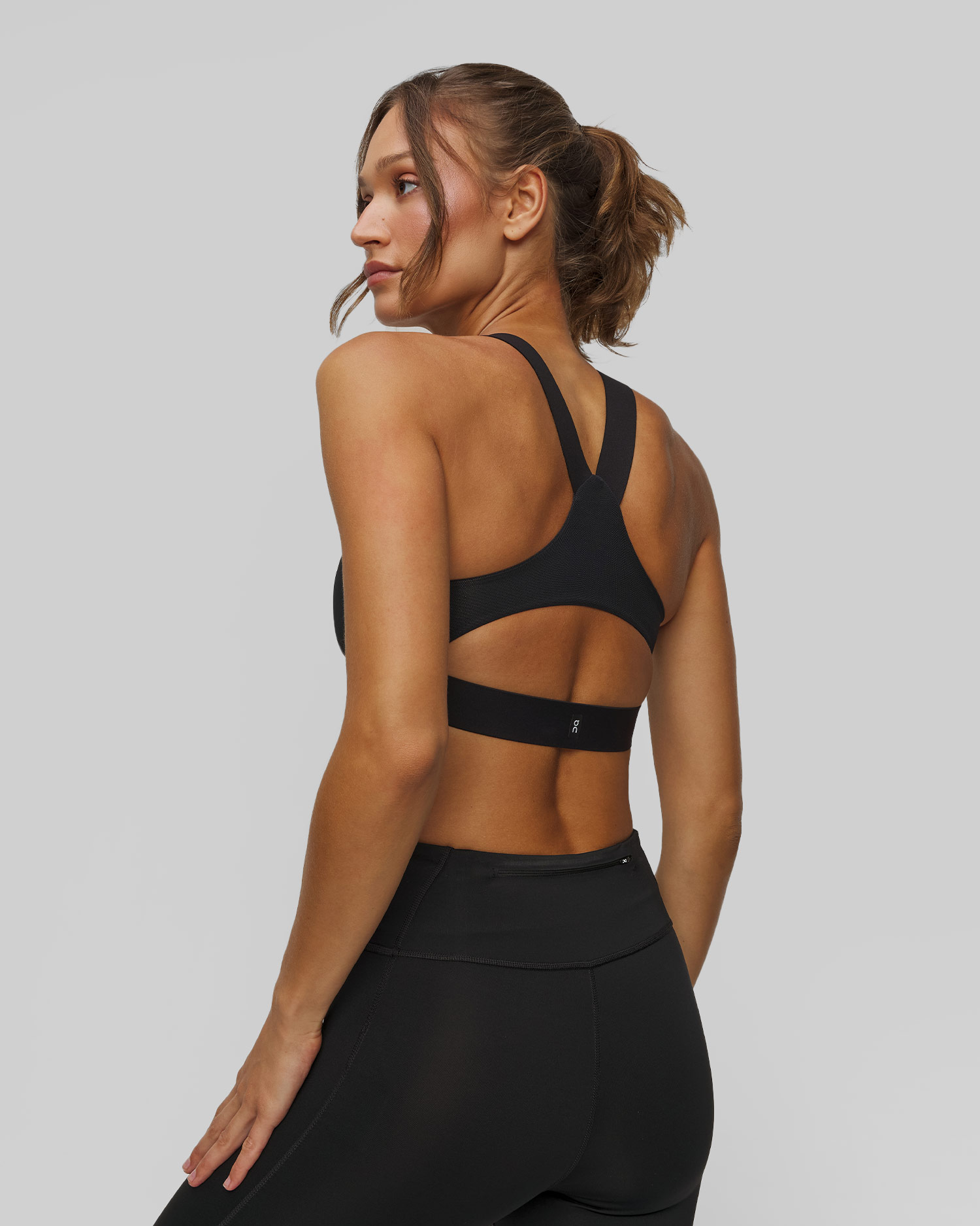 Reggiseno sportivo On Performance Flex Bra nero