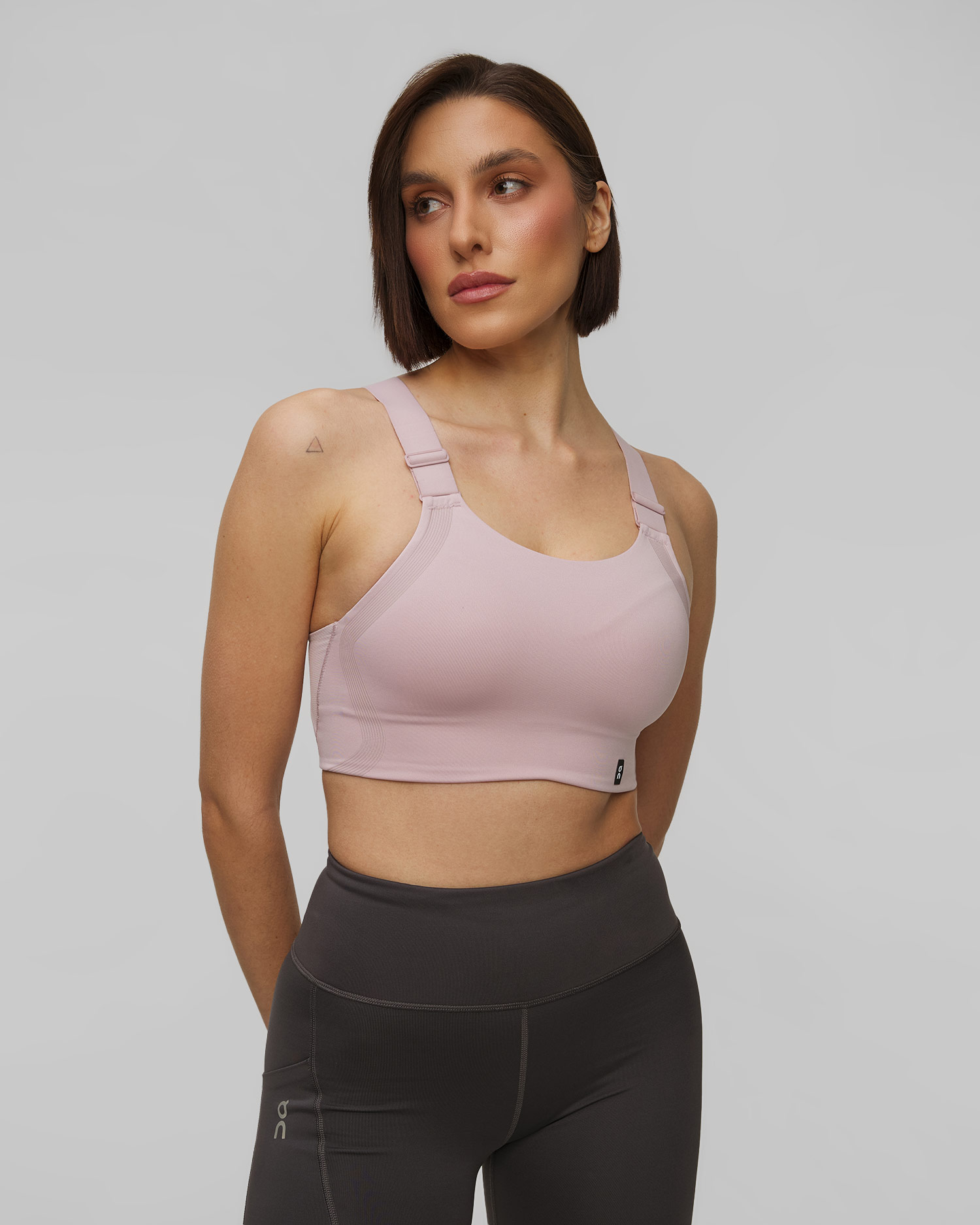 Reggiseno sportivo On Performance Flex Bra, Colore/Disegno: Różowy