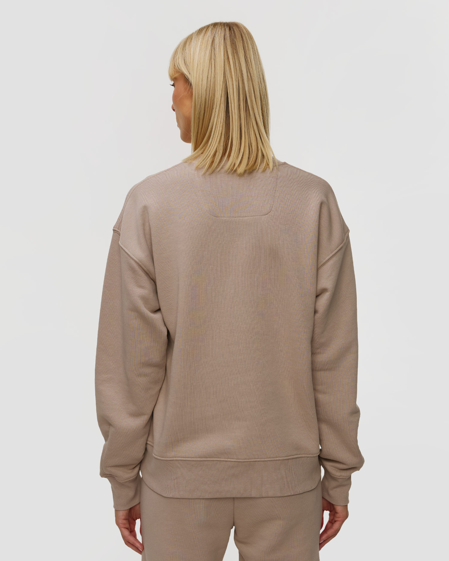 Sweat-shirt beige pour femmes On Club Crew