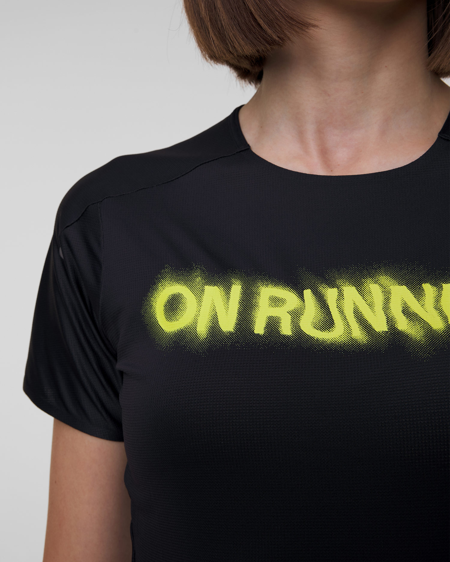 Koszulka biegowa damska On Running Performance-T Lumos