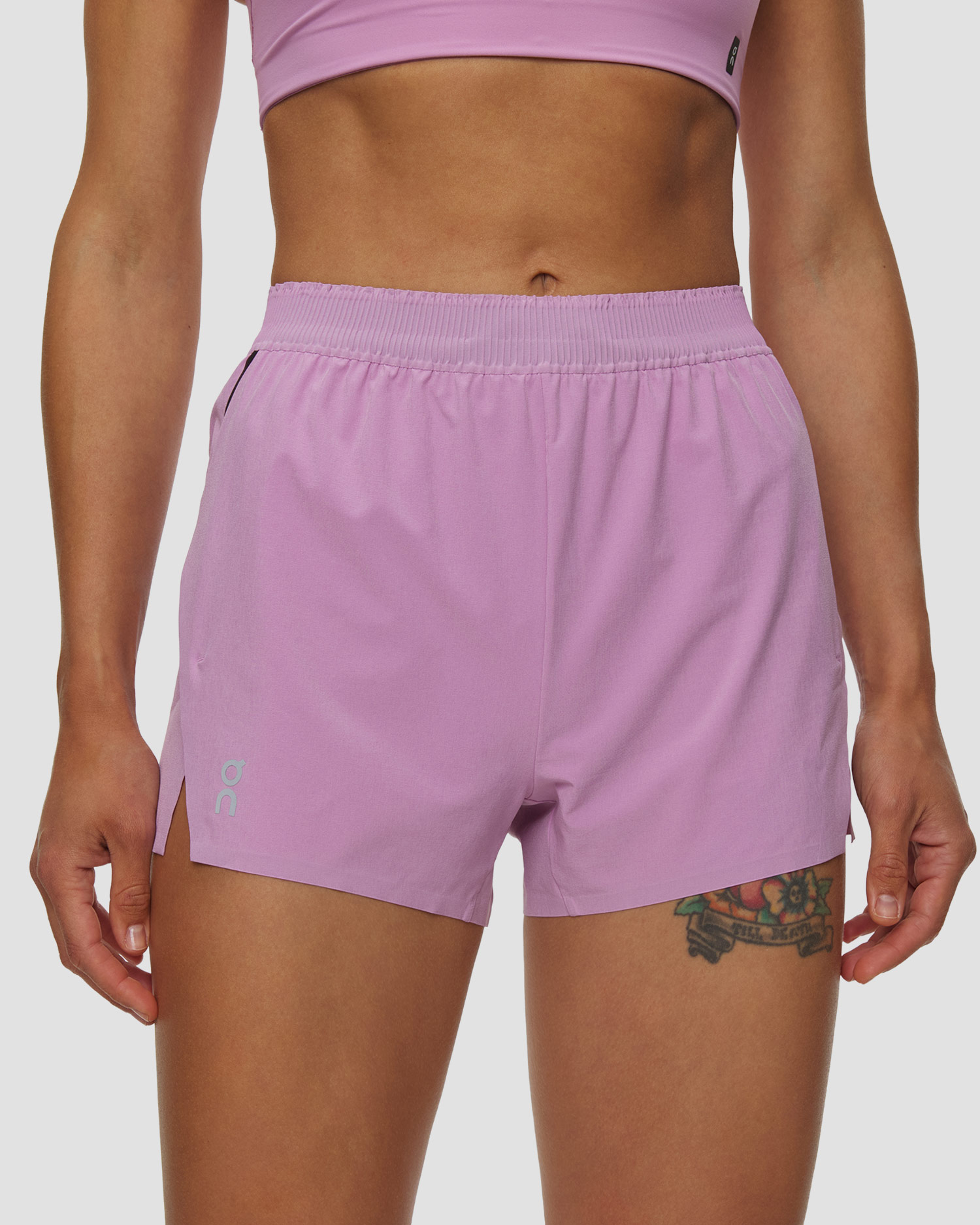 Women's On Train Shorts pink, Color/Pattern: Różowy