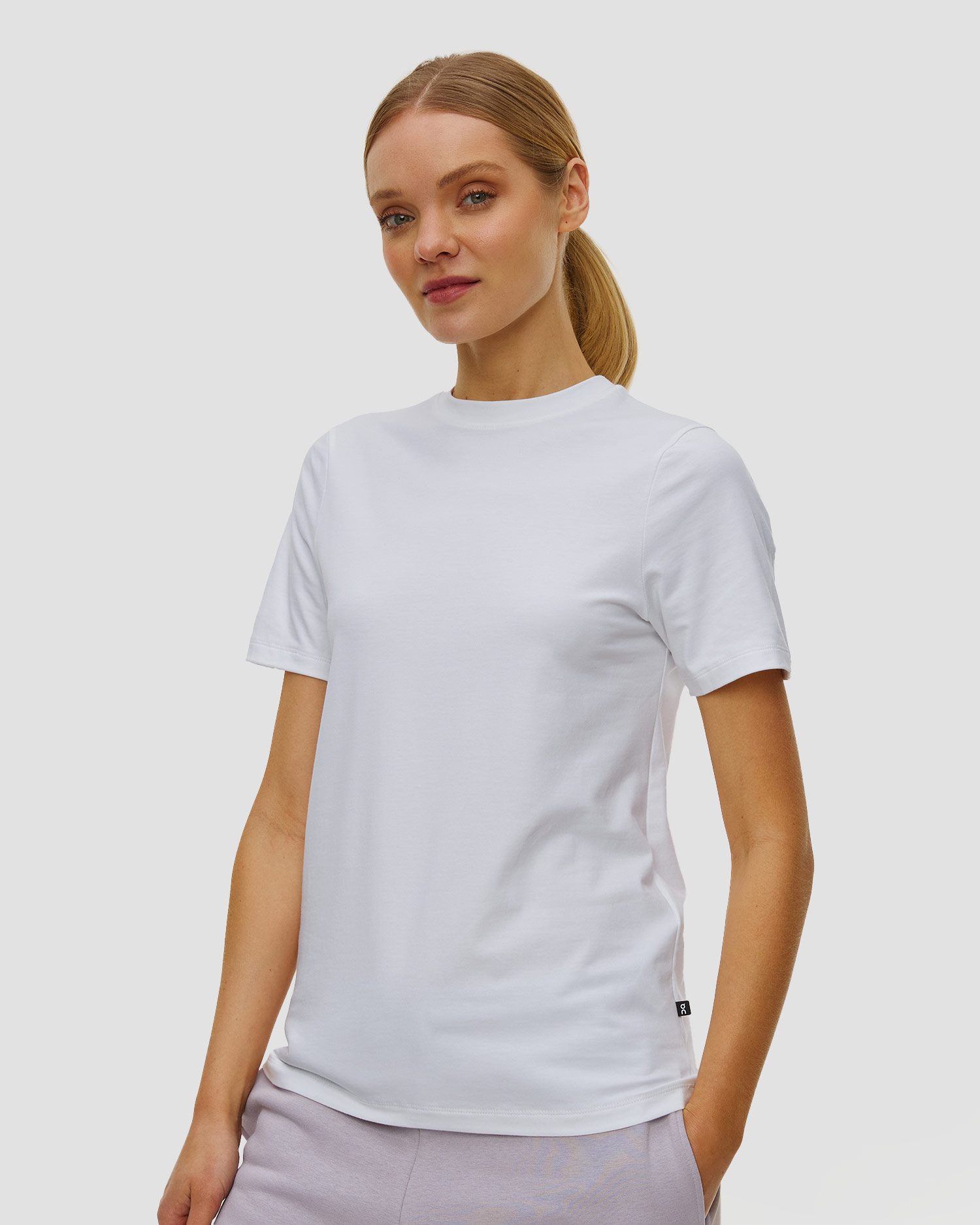 T-shirt damski On Focus-T biały, Kolor/Wzór: Biały