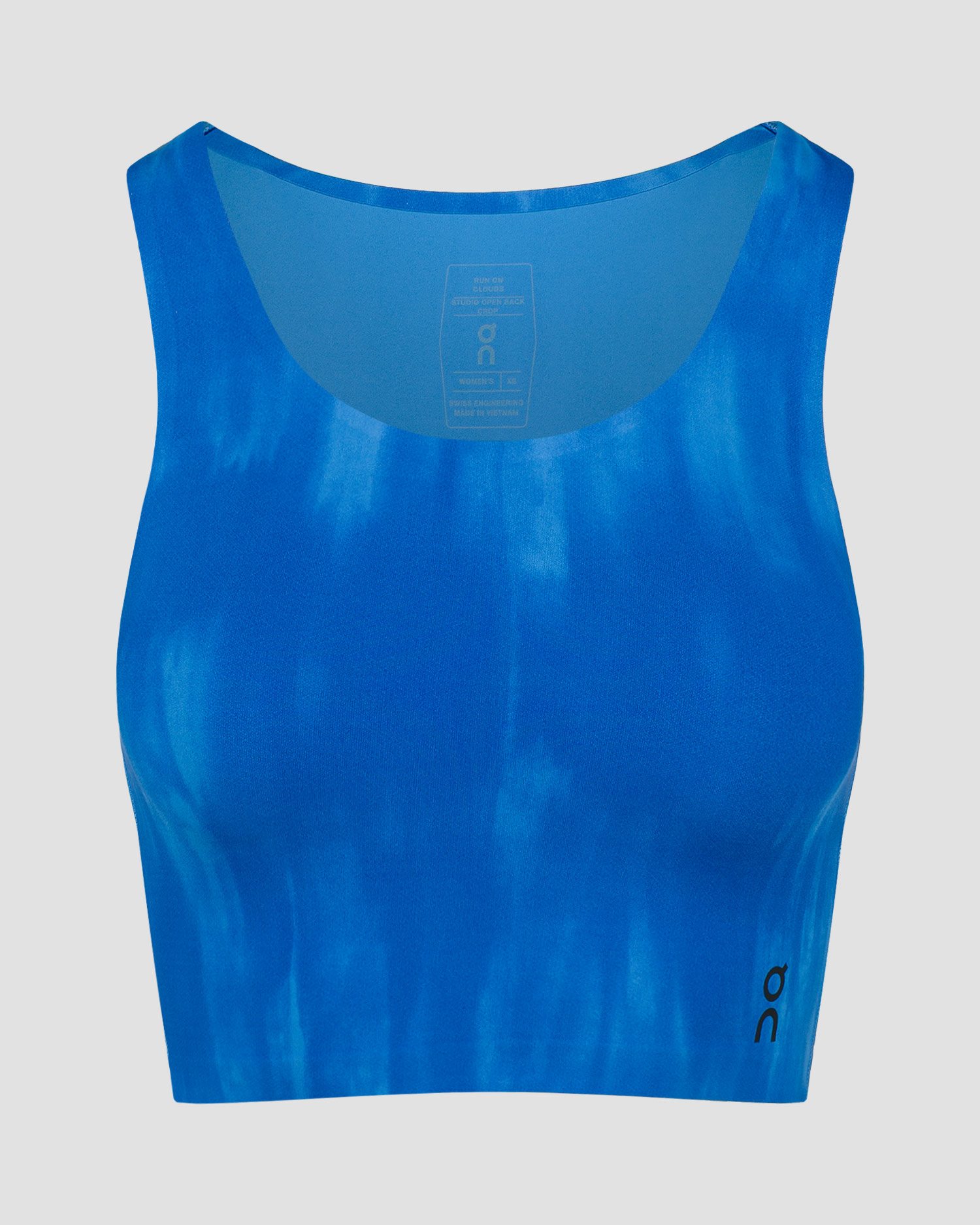 Crop top On Running Studio Open Back Crop Zendaya Edit