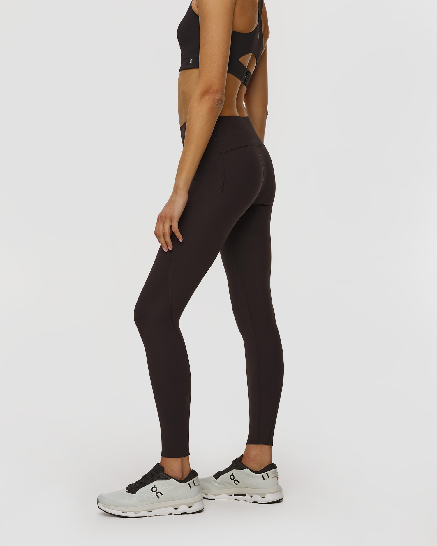 Černé dámské sportovní legíny On Studio Tights