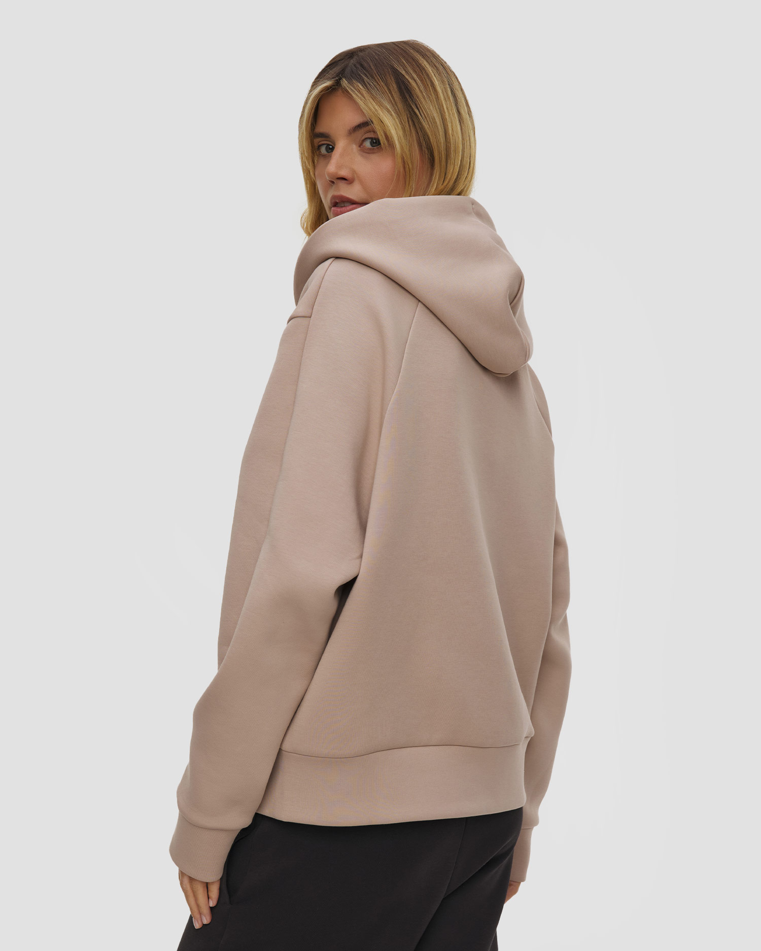 Dámska mikina na zips s kapucňou On Focus Tech Zip Hoodie