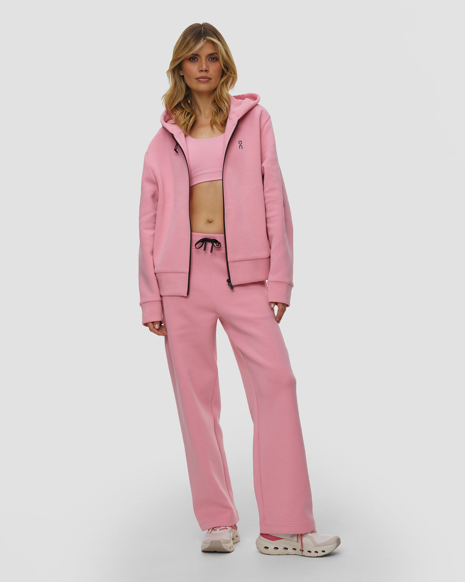 Rozpinana bluza damska z kapturem On Focus Tech Zip Hoodie