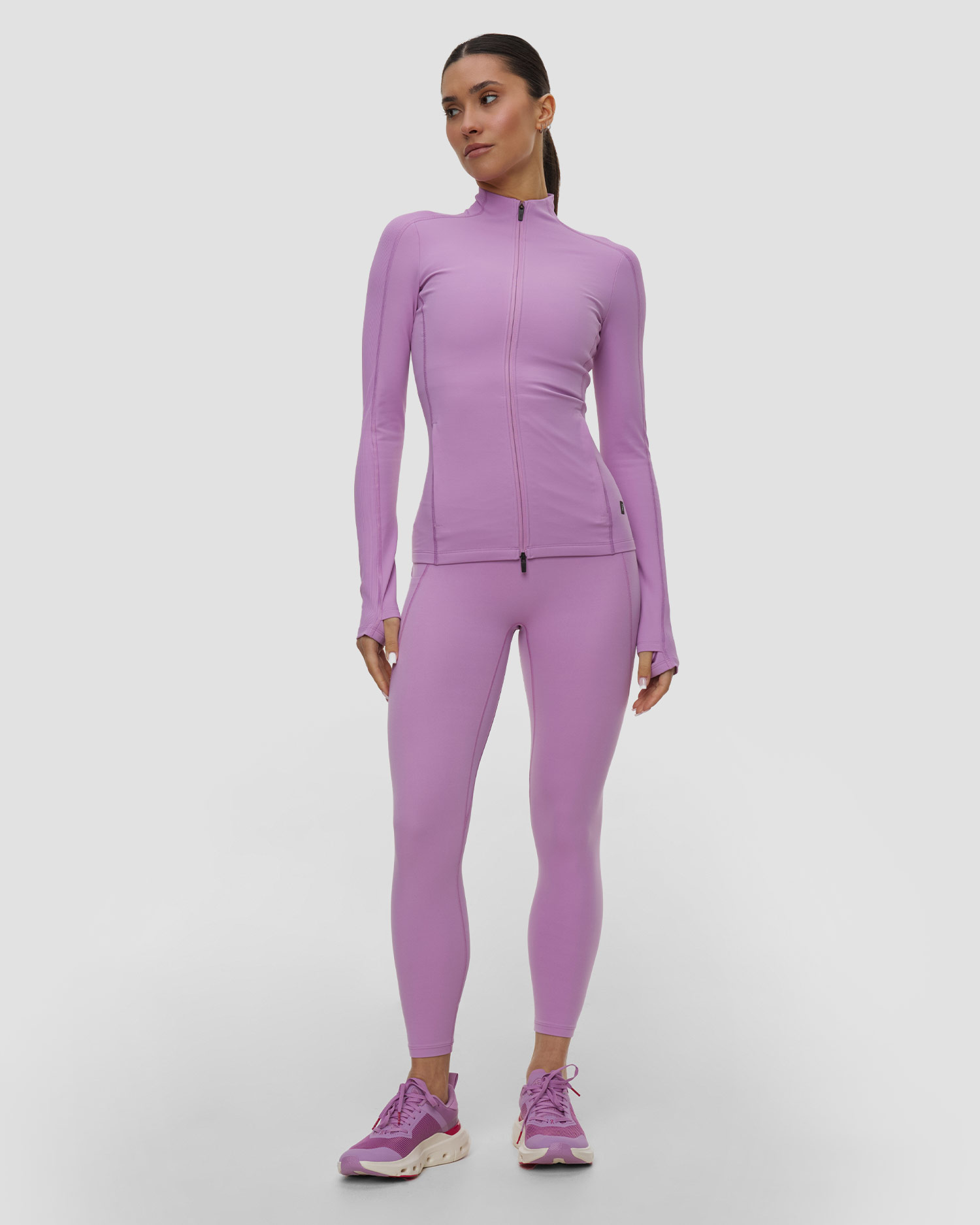 On Studio Jacket Damen-Trainings-Sweatshirt in Pink