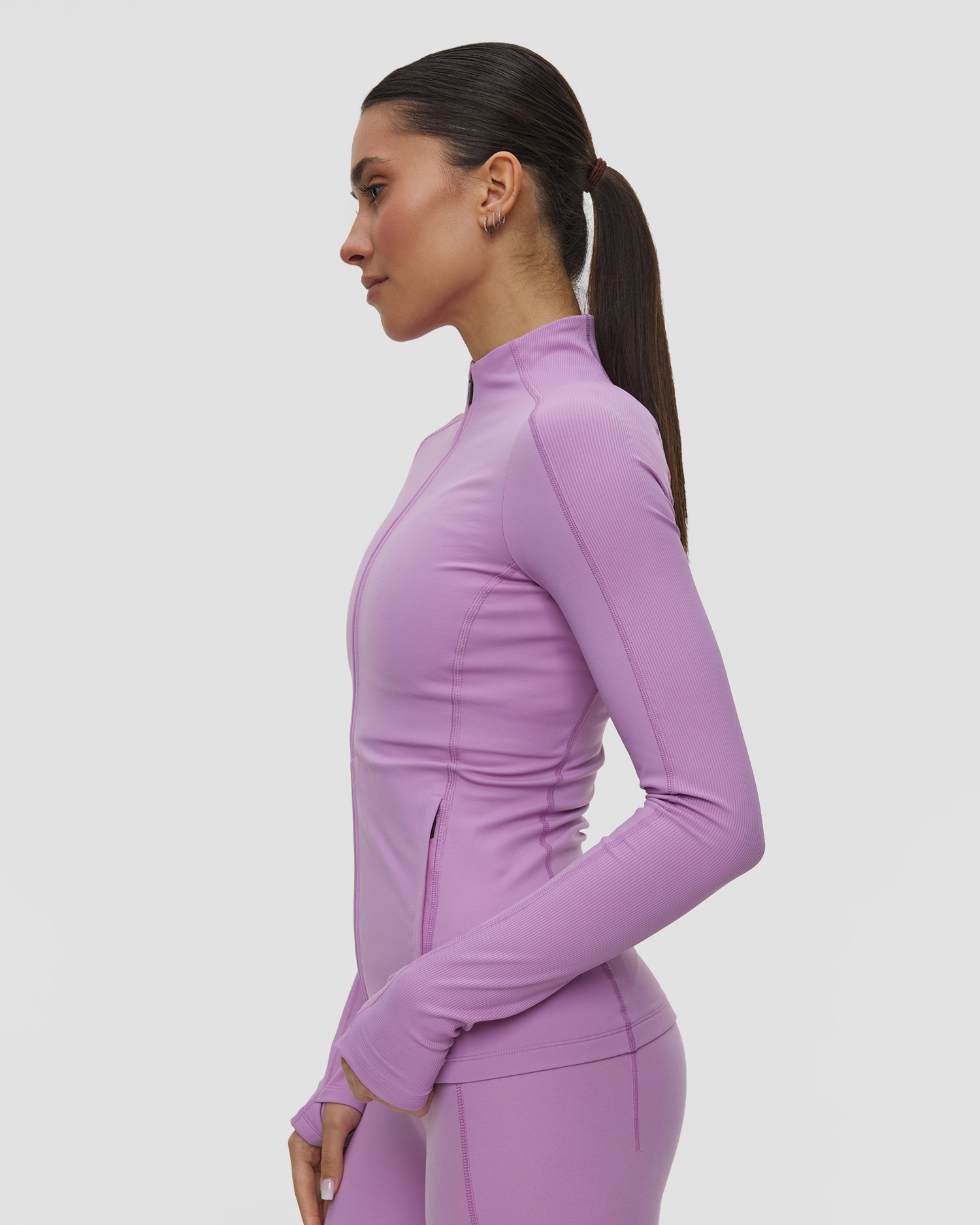 On Studio Jacket Damen-Trainings-Sweatshirt in Pink