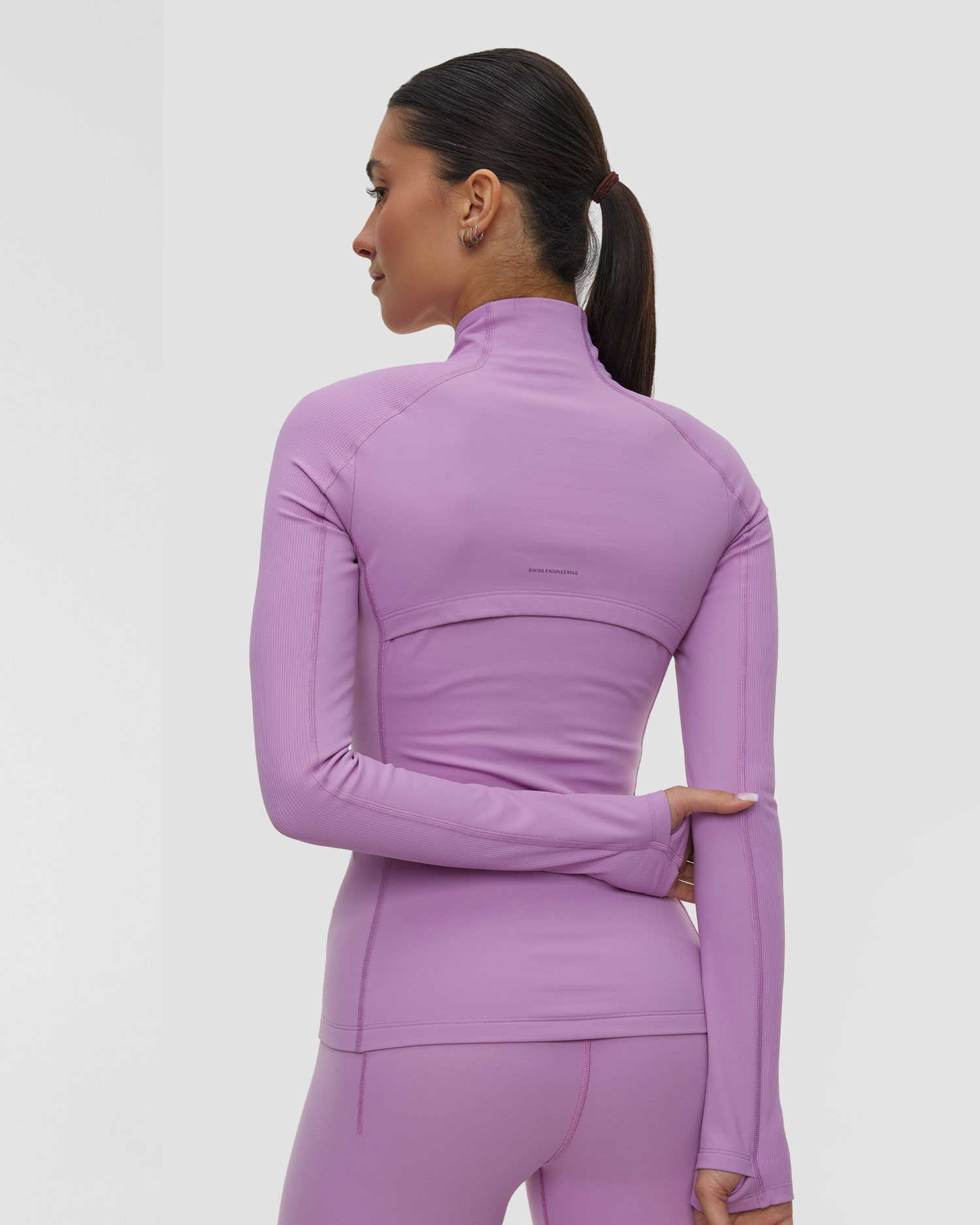On Studio Jacket Damen-Trainings-Sweatshirt in Pink