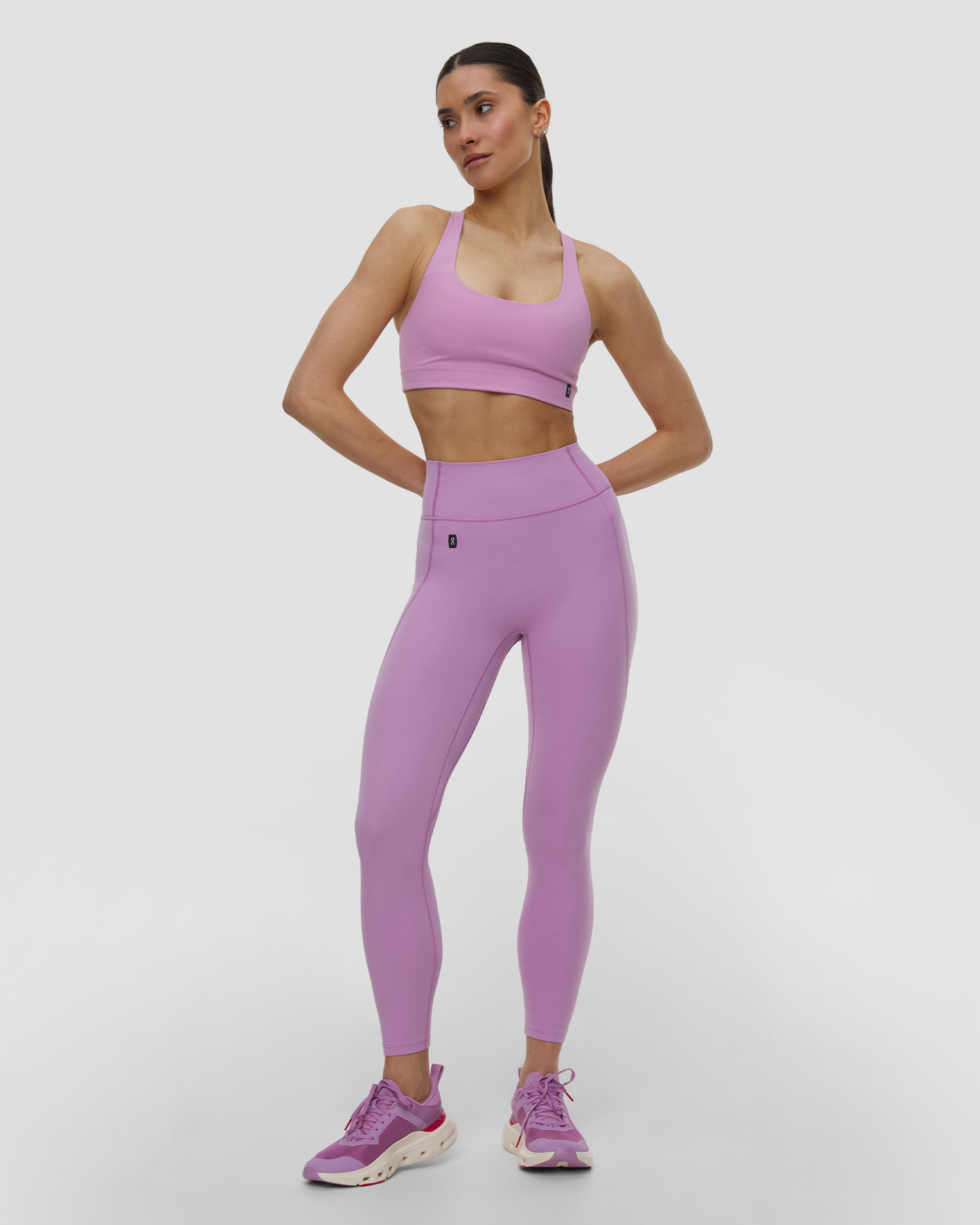 On Studio Tights 7/8 Damenleggings in Pink