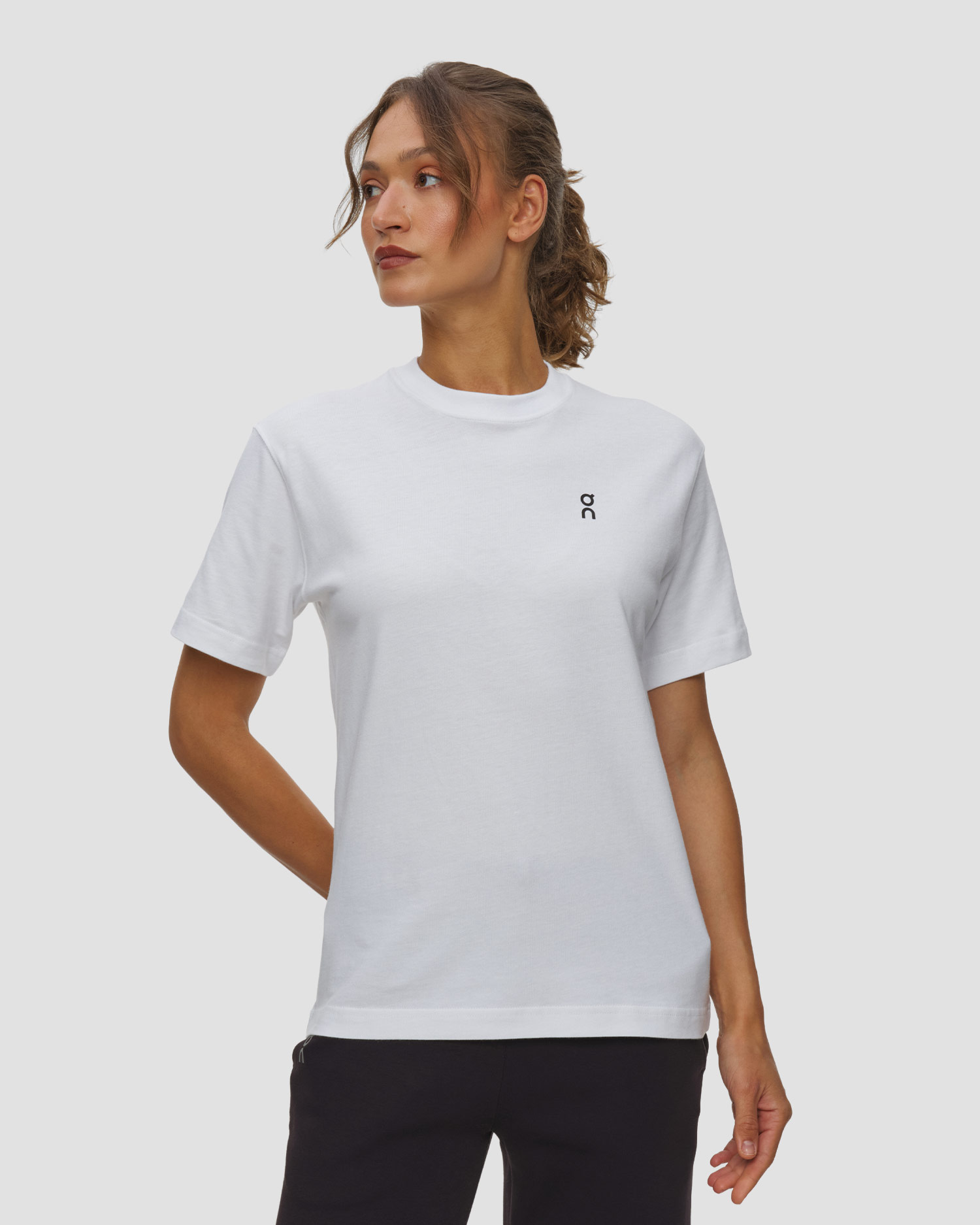 T-shirt damski On Club-T Rhythm biały, Kolor/Wzór: Biały
