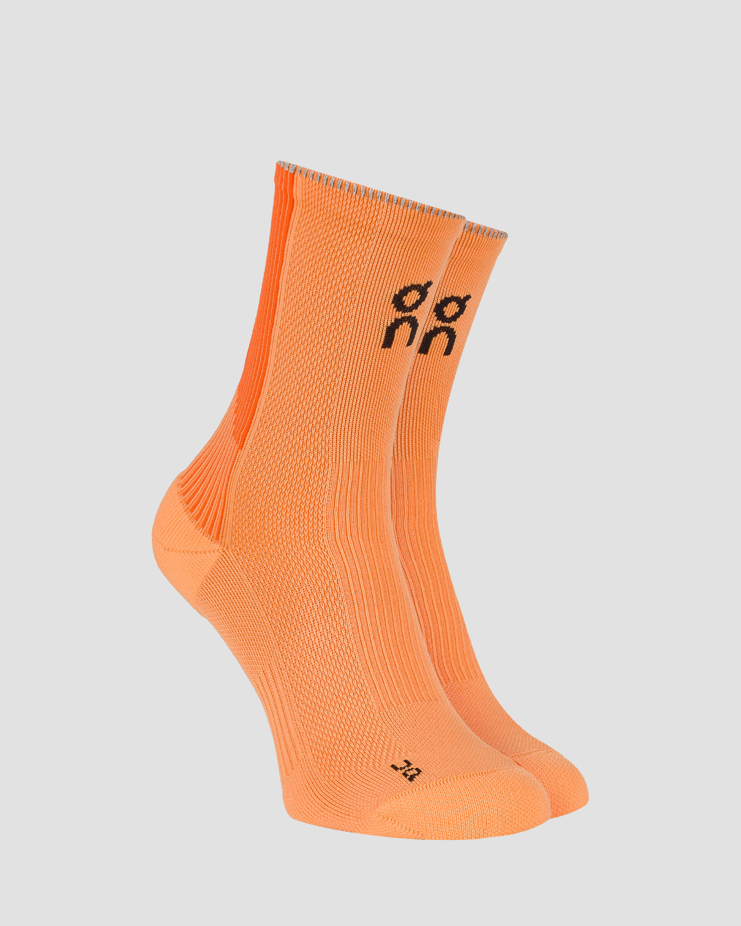 Calzini da corsa On Performance Run Sock High arancioni