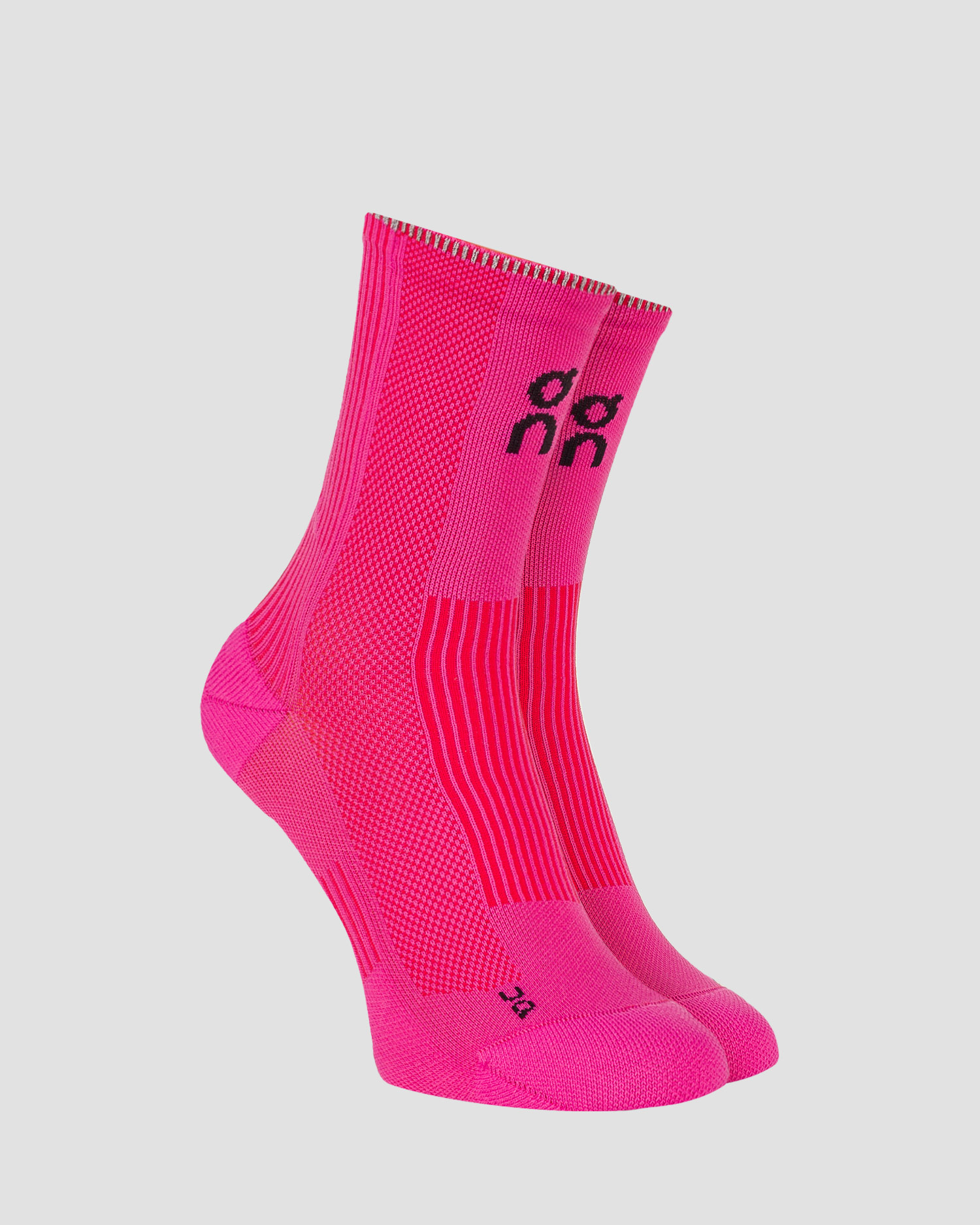 Calzini da corsa On Performance Run Sock High rosa