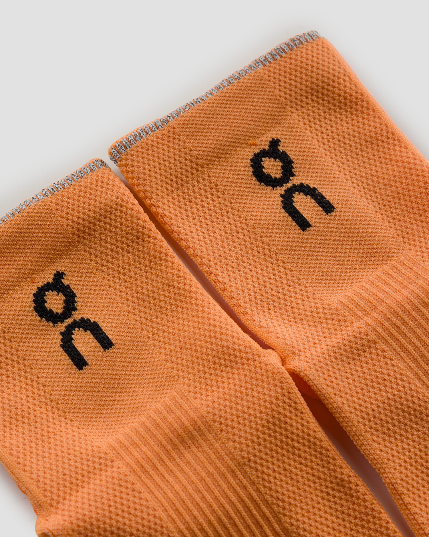 Calzini da corsa On Performance Run Sock Mid arancioni