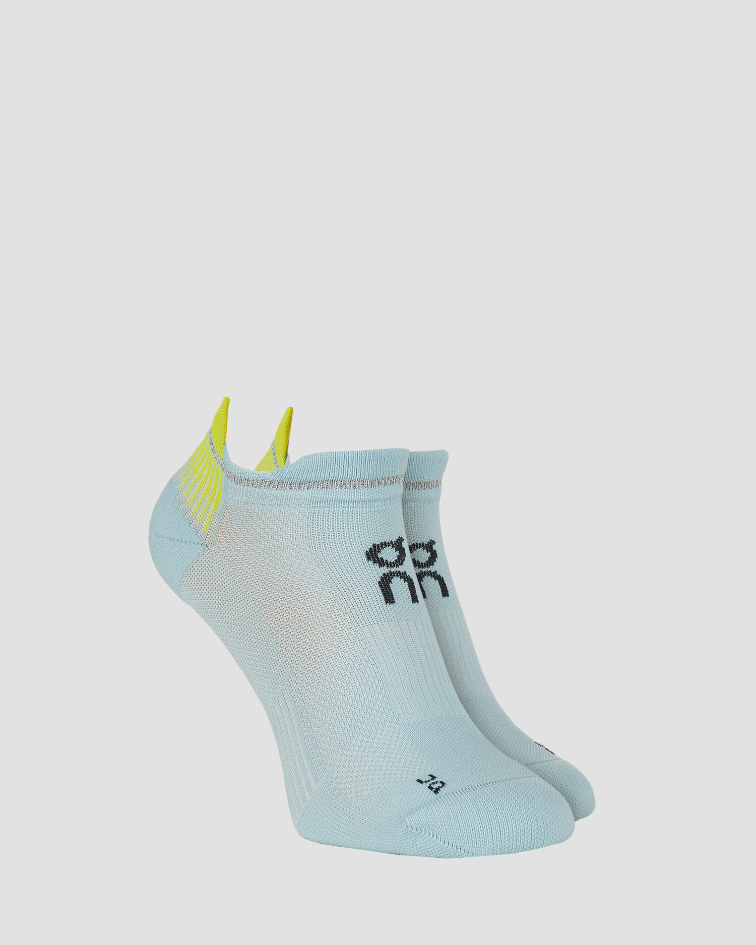Calzini da corsa On Performance Run Sock Low blu-gialli