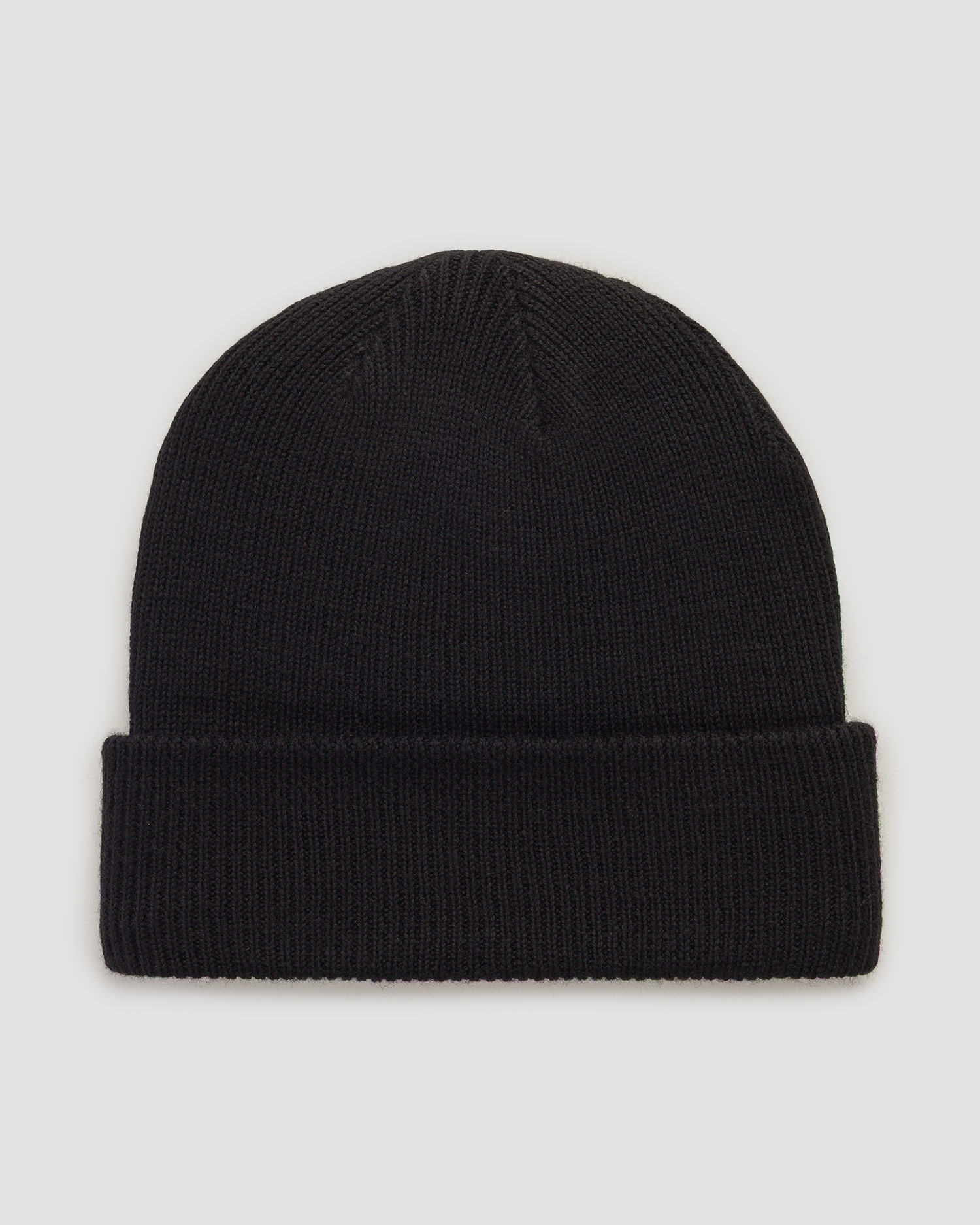 Winter On Merino Beanie black