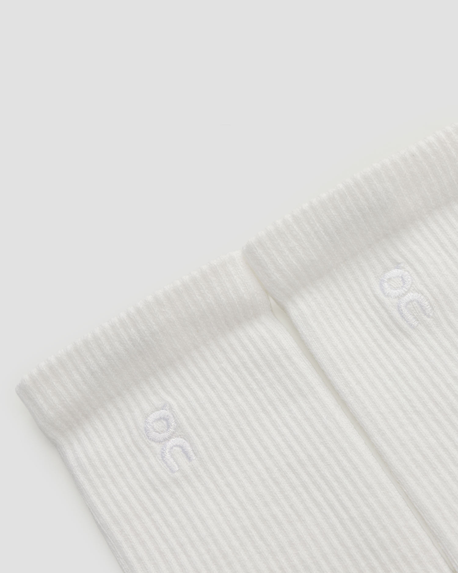On Club Sock High 2-pack Lange Socken in Weiß