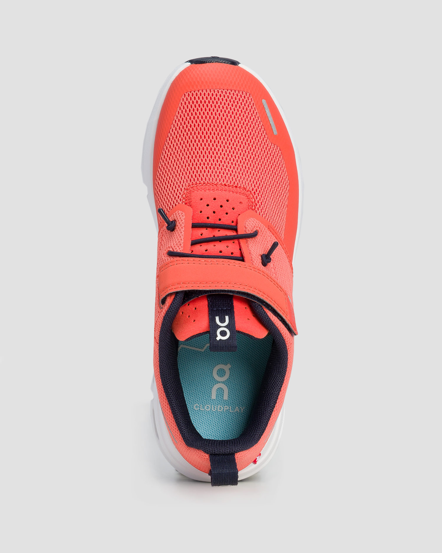 Buty sportowe dziecięce On Cloud Play pomarańczowe