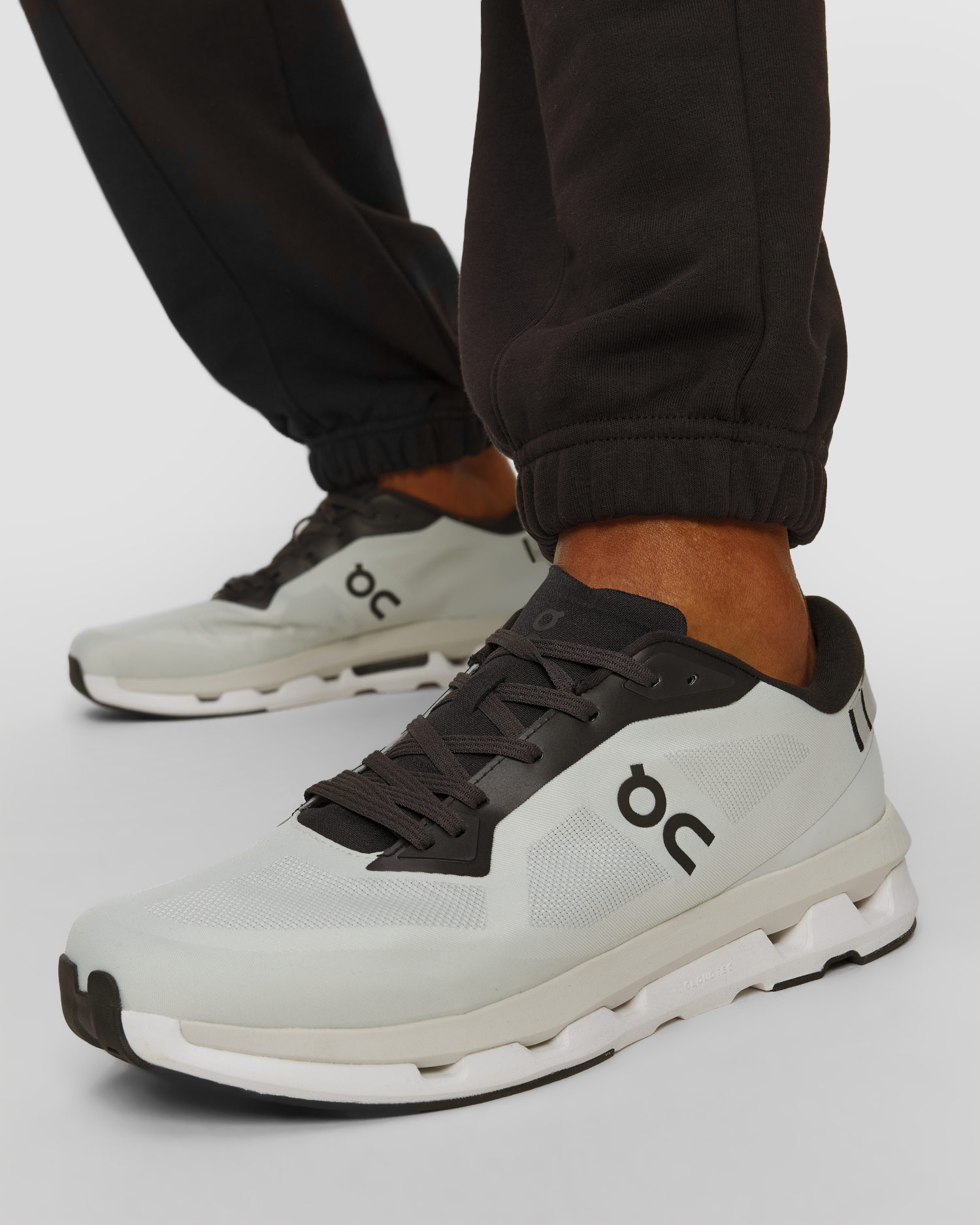 Sneakers da uomo On Cloudzone bianco-nere