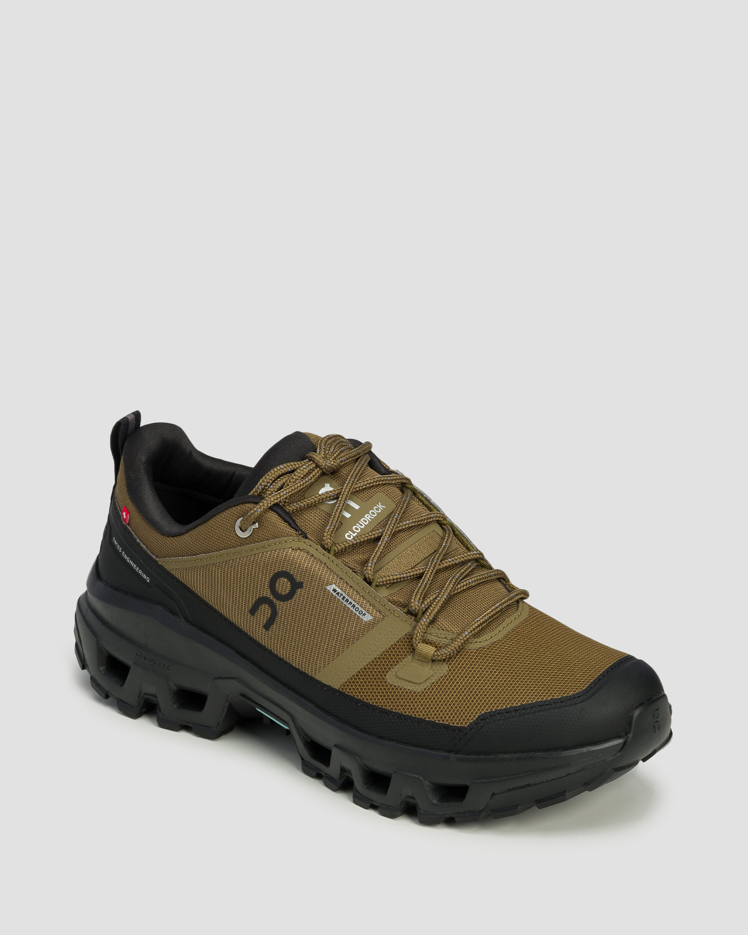 Men's low trekking shoes On Running Cloudrock Low Waterproof