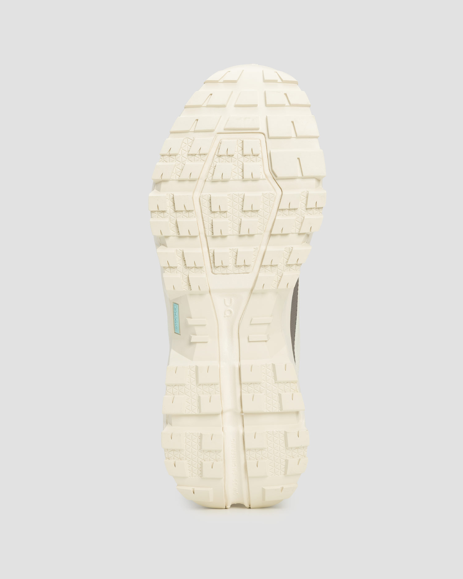 Men's low trekking shoes On Cloudrock Low WP beige