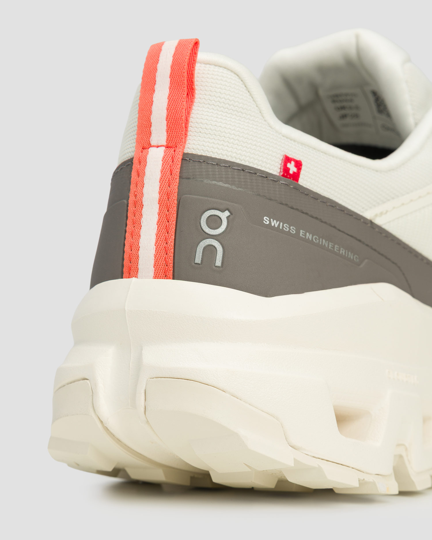 Men's low trekking shoes On Cloudrock Low WP beige