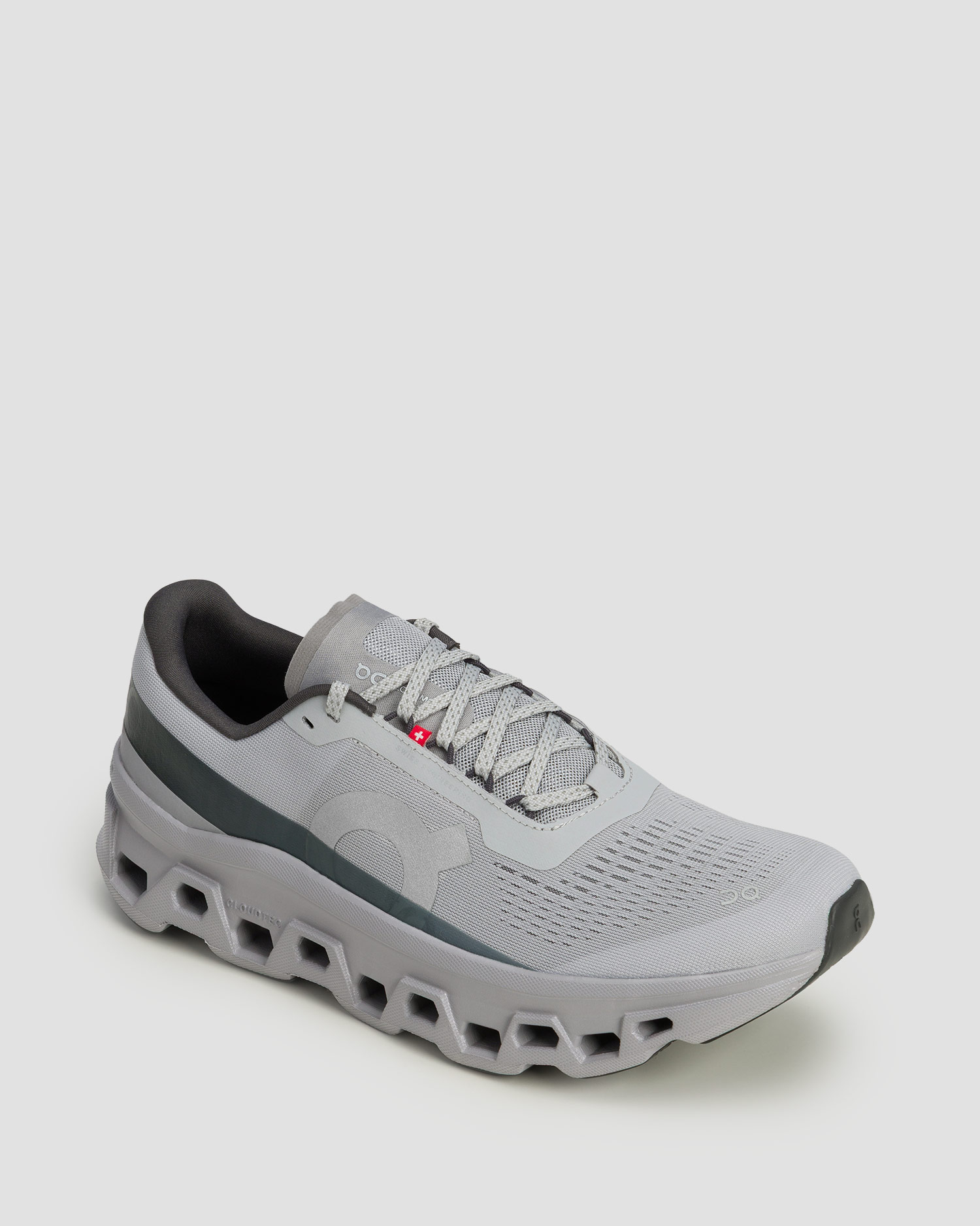 On Cloudmonster 1 Herren-Sneaker in Grau, Farbe/Muster: Szary
