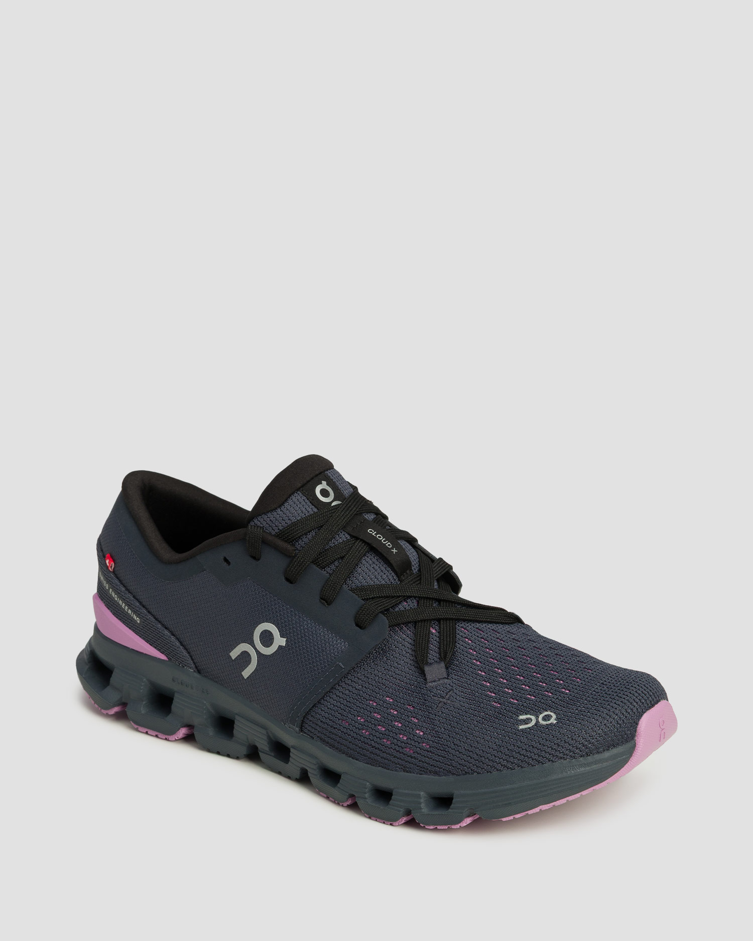 Women's shoes On Cloud X 4, Color/Pattern: Granatowy