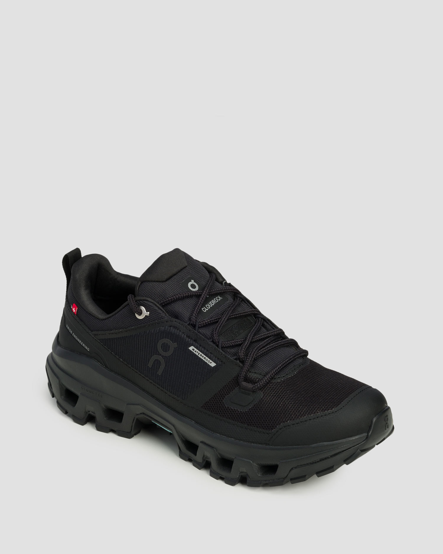 Dámske nízke vodovzdorné turistické topánky On Running Cloudrock Low Waterproof