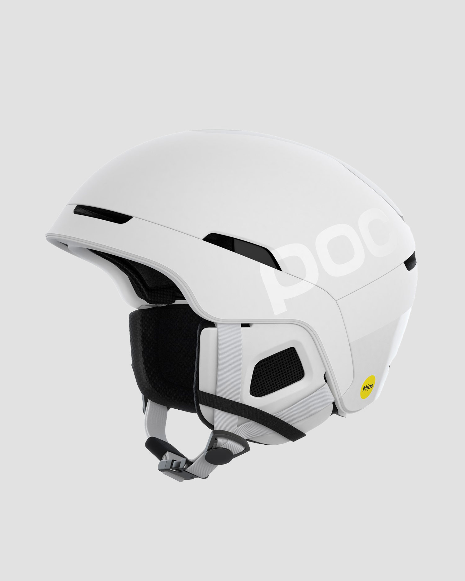 Ski helmet POC Obex BC MIPS white