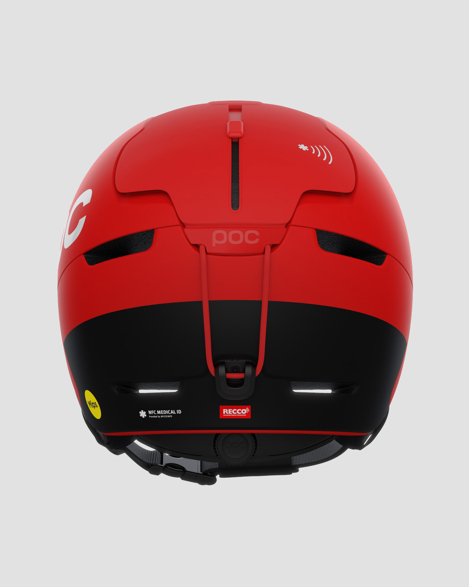 Ski helmet POC Obex BC MIPS red