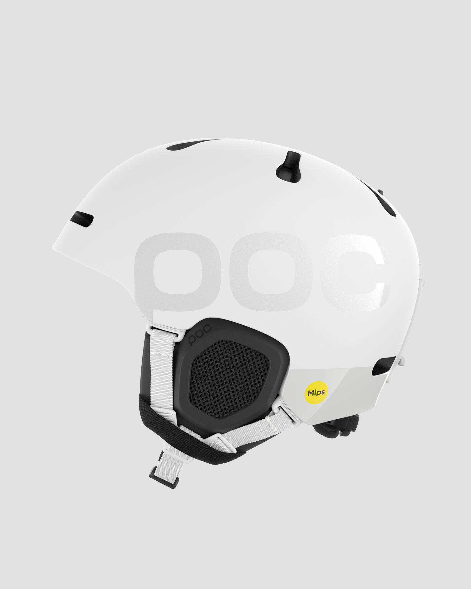 Casque de ski blanc POC Fornix BC