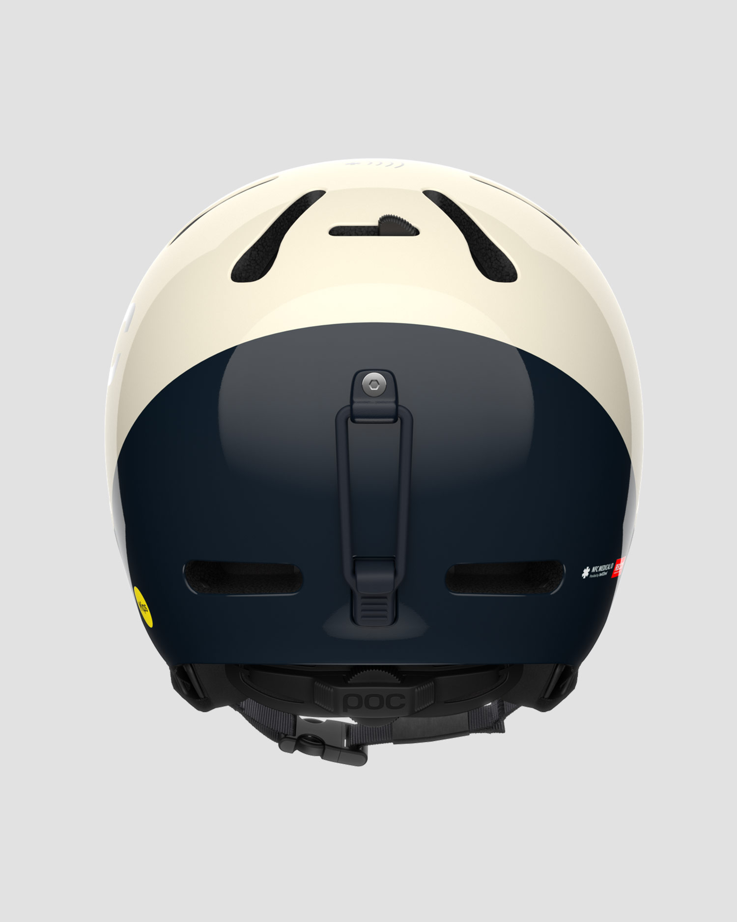 Kask narciarski POC Fornix BC beżowo-granatowy