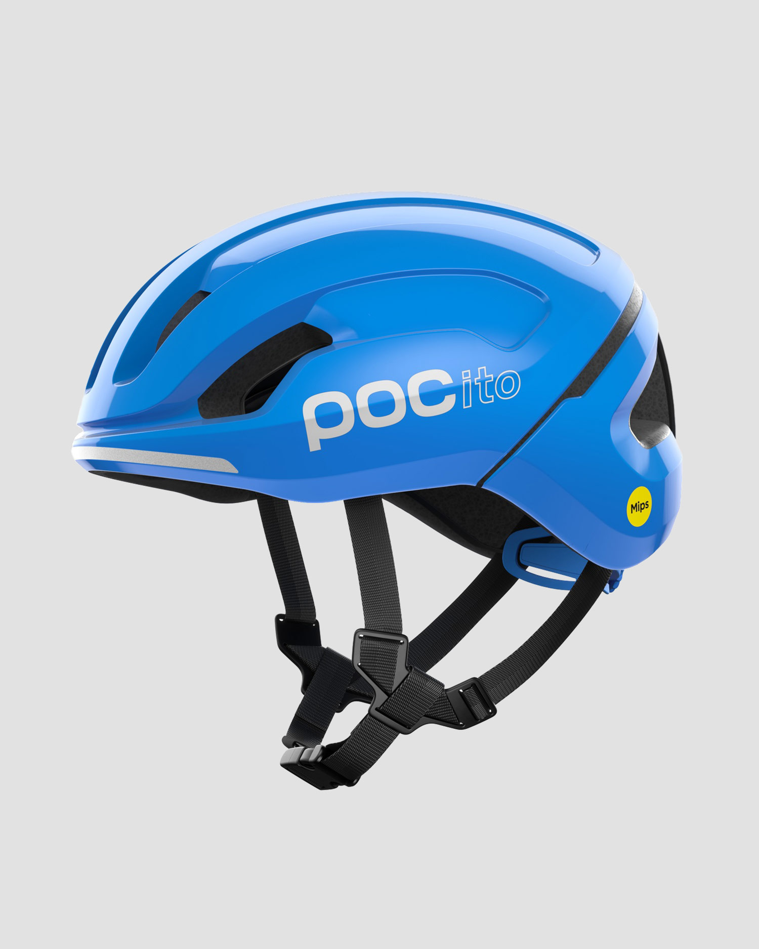 Kask rowerowy dziecięcy POC POCito Omne MIPS niebieski