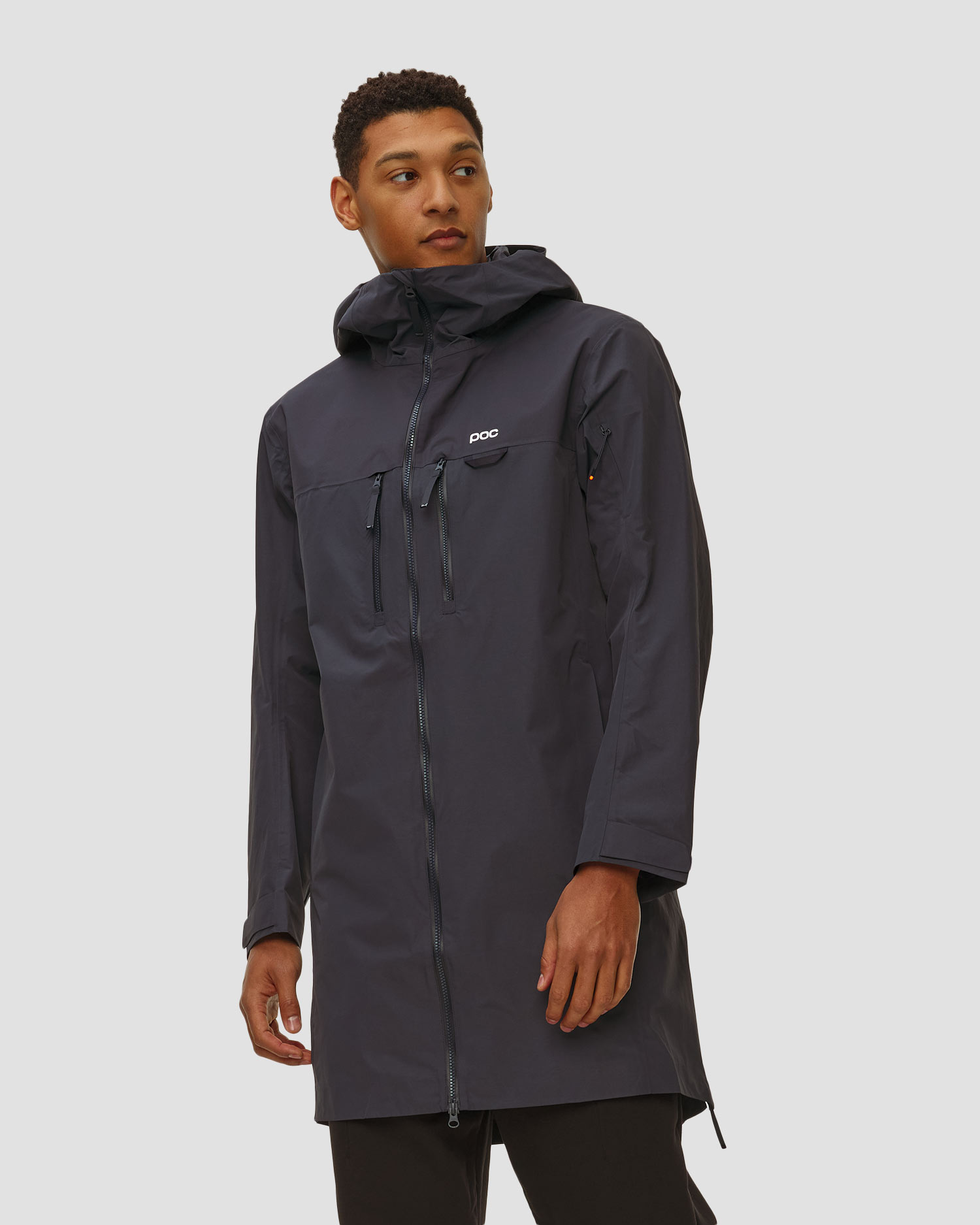 Palton pentru bărbați POC Race Mentor Coat  bleumarin