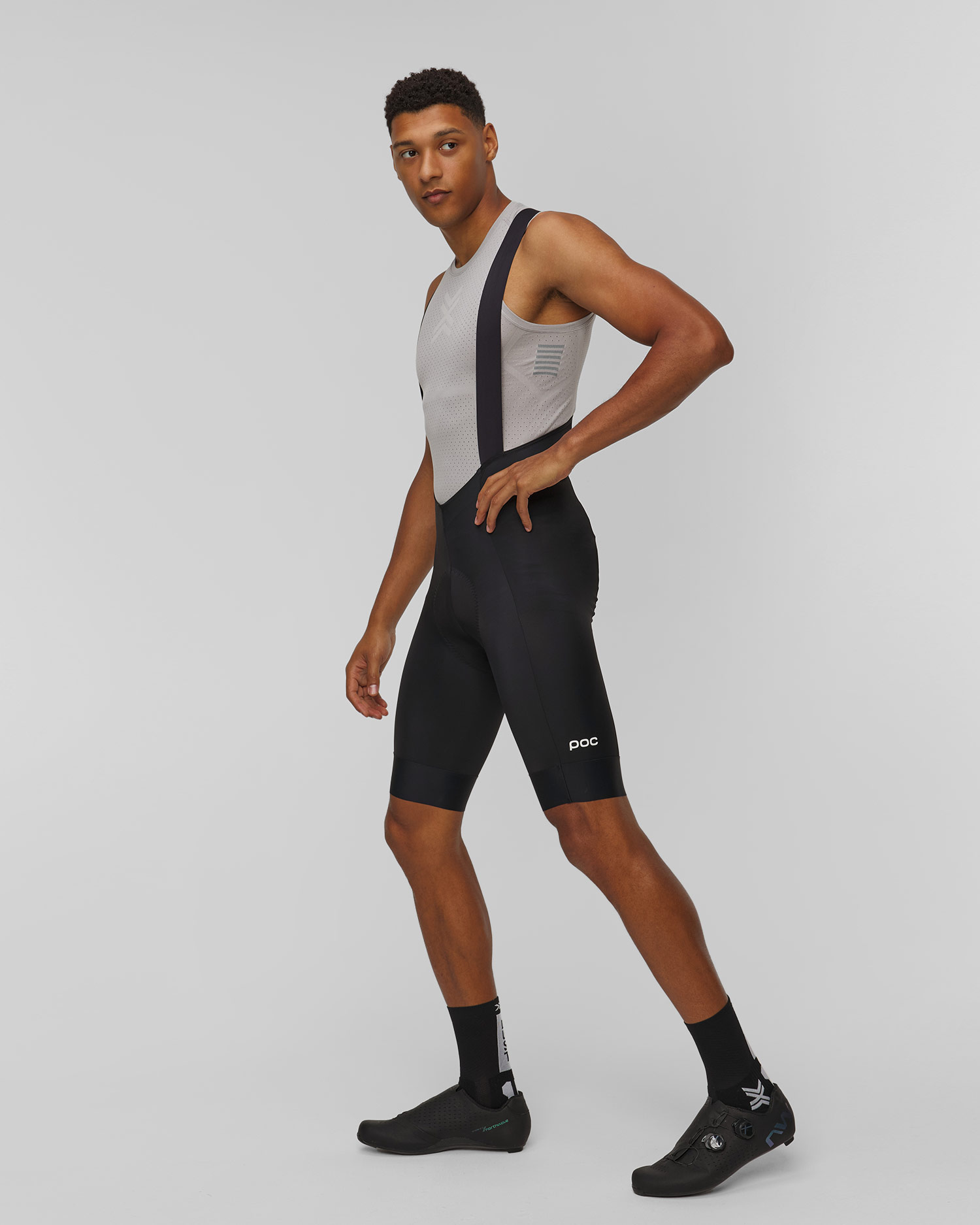 Men's cycling POC M's Cadence Bib Shorts black